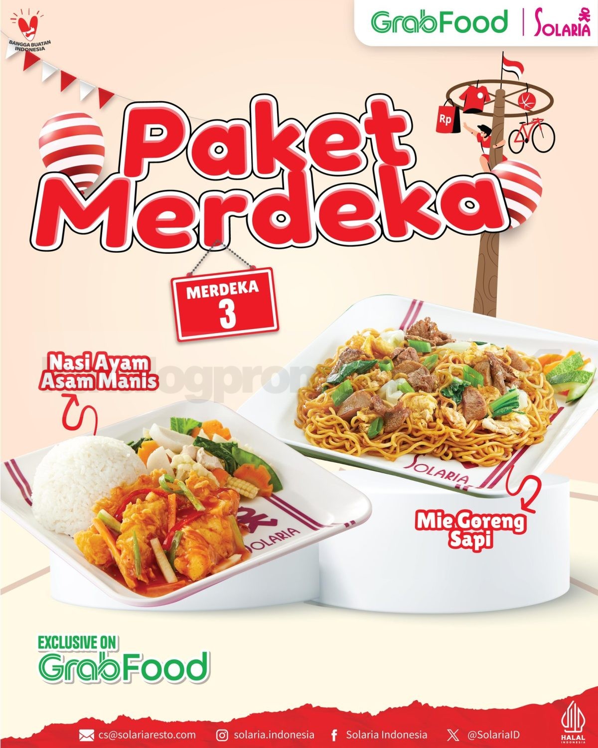 Promo Solaria Paket Merdeka GrabFood Agustusan Promo Solaria Paket Merdeka GrabFood Agustusan 1