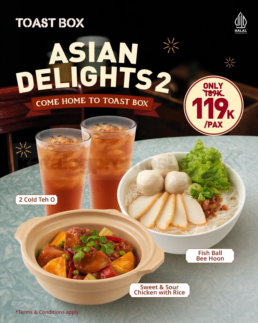 Promo Toast Box Asian Delights Mulai Rp. 58.000 Promo Toast Box Asian Delights Mulai Rp. 58.000 1