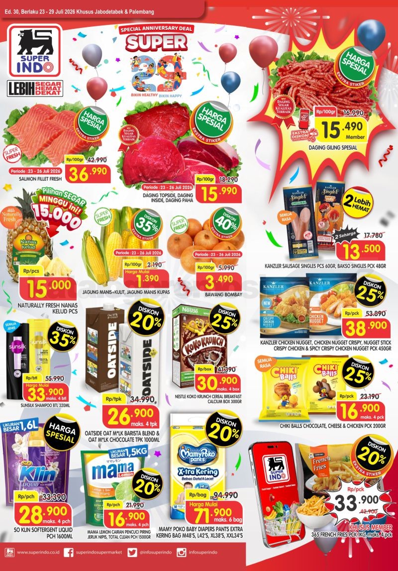 Promo JSM Superindo 24–26 Juli 2026 Terbaru