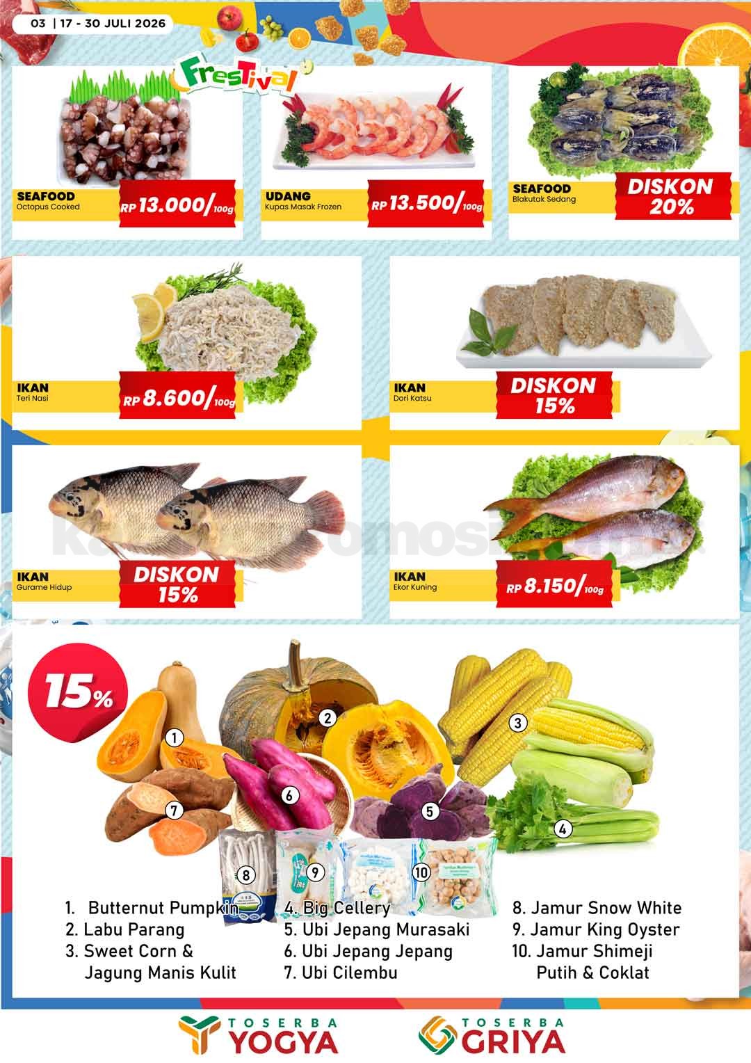 Katalog Promo Toserba Yogya Promo SERBA HEMAT 17-30 Juli 2026