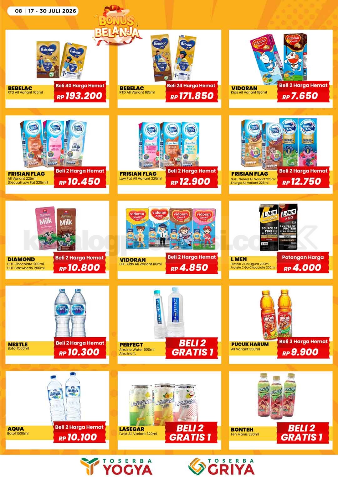 Katalog Promo Toserba Yogya Promo SERBA HEMAT 17-30 Juli 2026