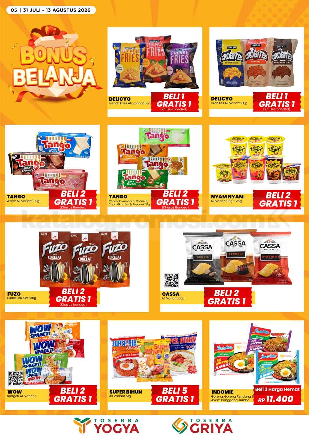 Katalog Promo Toserba Yogya Promo SERBA HEMAT 31 Juli - 13 Agustus 2026 Katalog Promo Toserba Yogya Promo SERBA HEMAT 31 Juli - 13 Agustus 2026 4