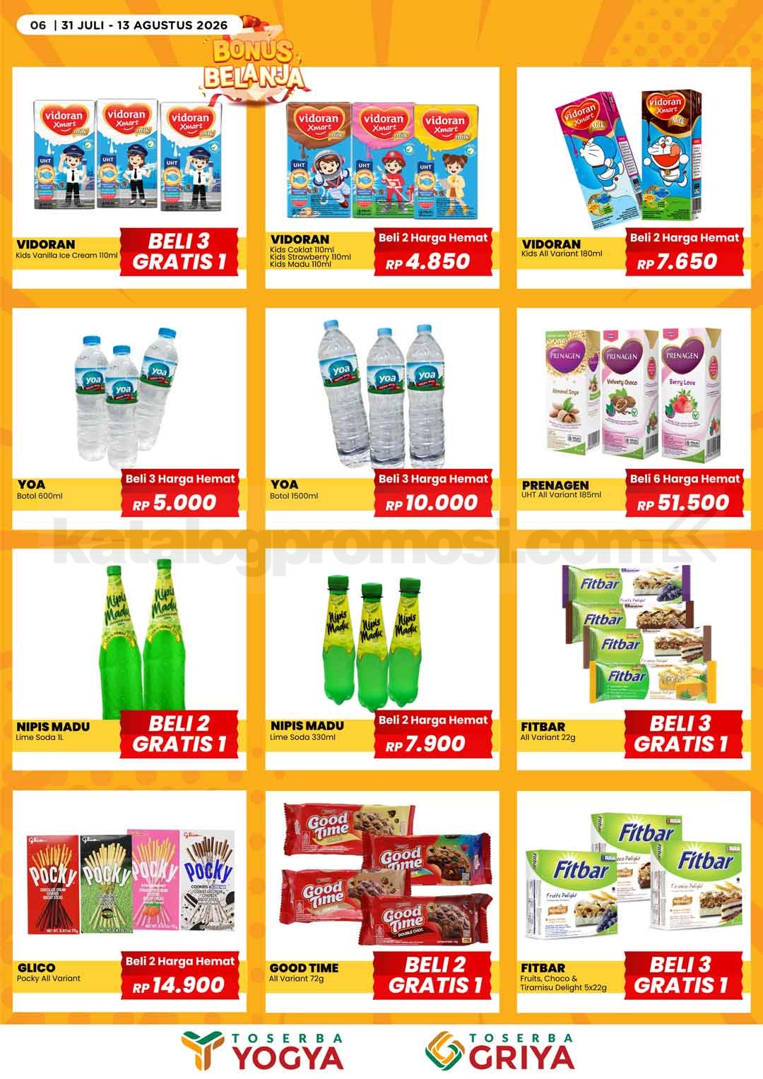 Katalog Promo Toserba Yogya Promo SERBA HEMAT 31 Juli - 13 Agustus 2026 Katalog Promo Toserba Yogya Promo SERBA HEMAT 31 Juli - 13 Agustus 2026 5