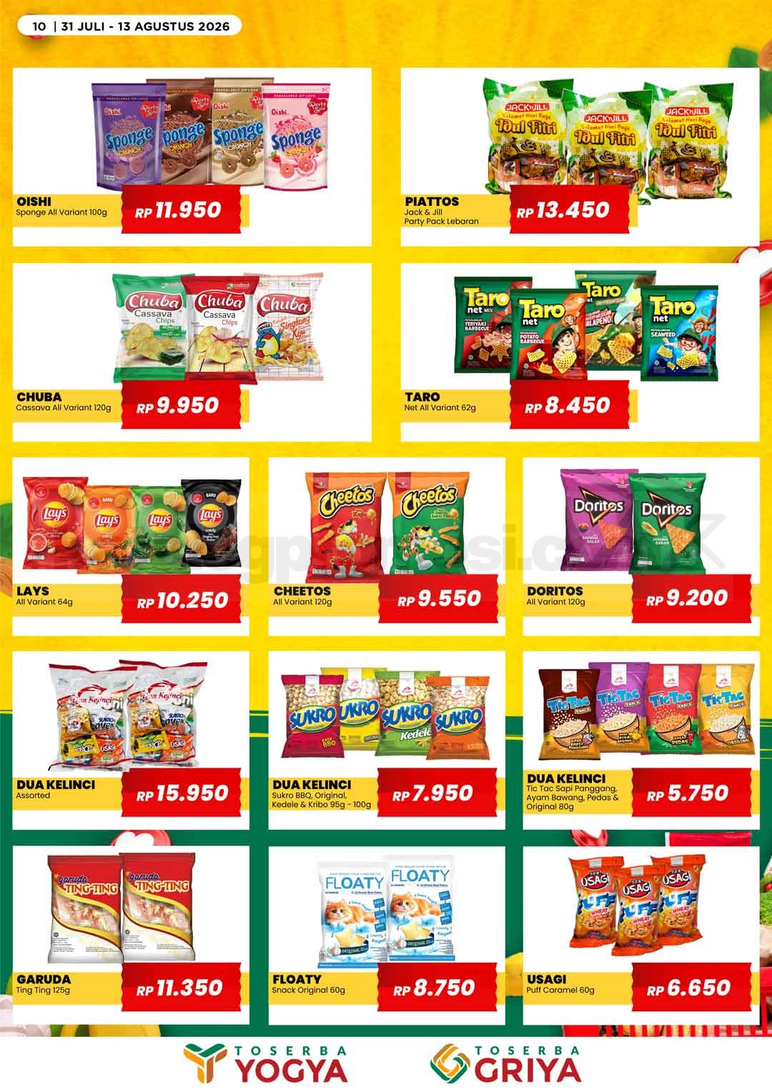 Katalog Promo Toserba Yogya Promo SERBA HEMAT 31 Juli - 13 Agustus 2026 Katalog Promo Toserba Yogya Promo SERBA HEMAT 31 Juli - 13 Agustus 2026 9