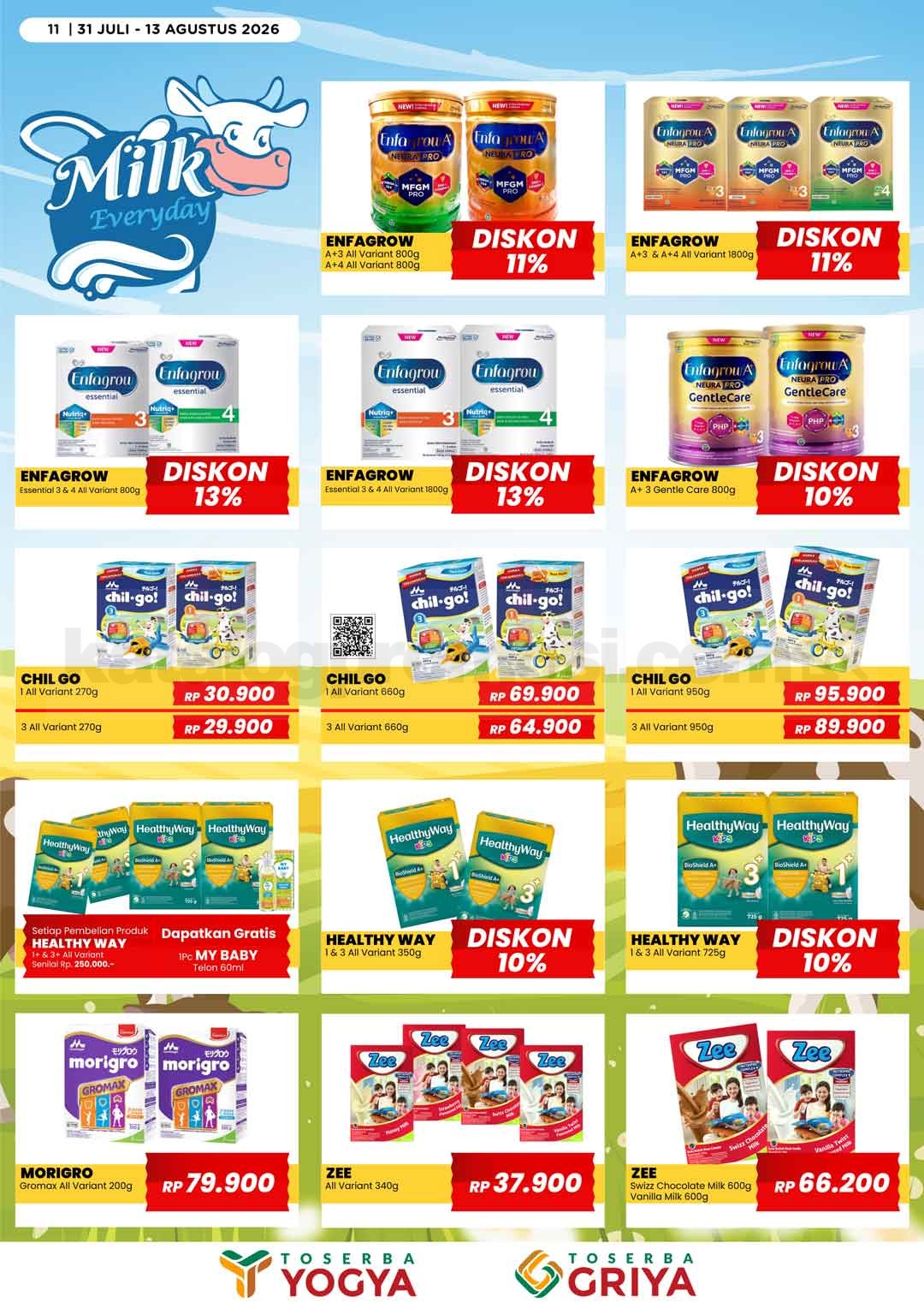 Katalog Promo Toserba Yogya Promo SERBA HEMAT 31 Juli - 13 Agustus 2026 Katalog Promo Toserba Yogya Promo SERBA HEMAT 31 Juli - 13 Agustus 2026 10