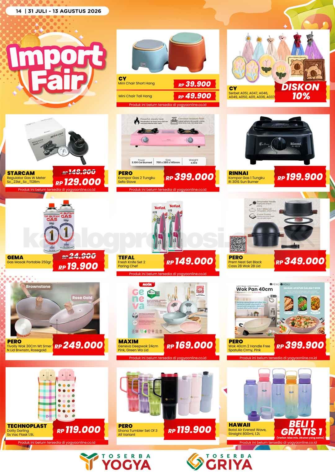 Katalog Promo Toserba Yogya Promo SERBA HEMAT 31 Juli - 13 Agustus 2026 Katalog Promo Toserba Yogya Promo SERBA HEMAT 31 Juli - 13 Agustus 2026 13