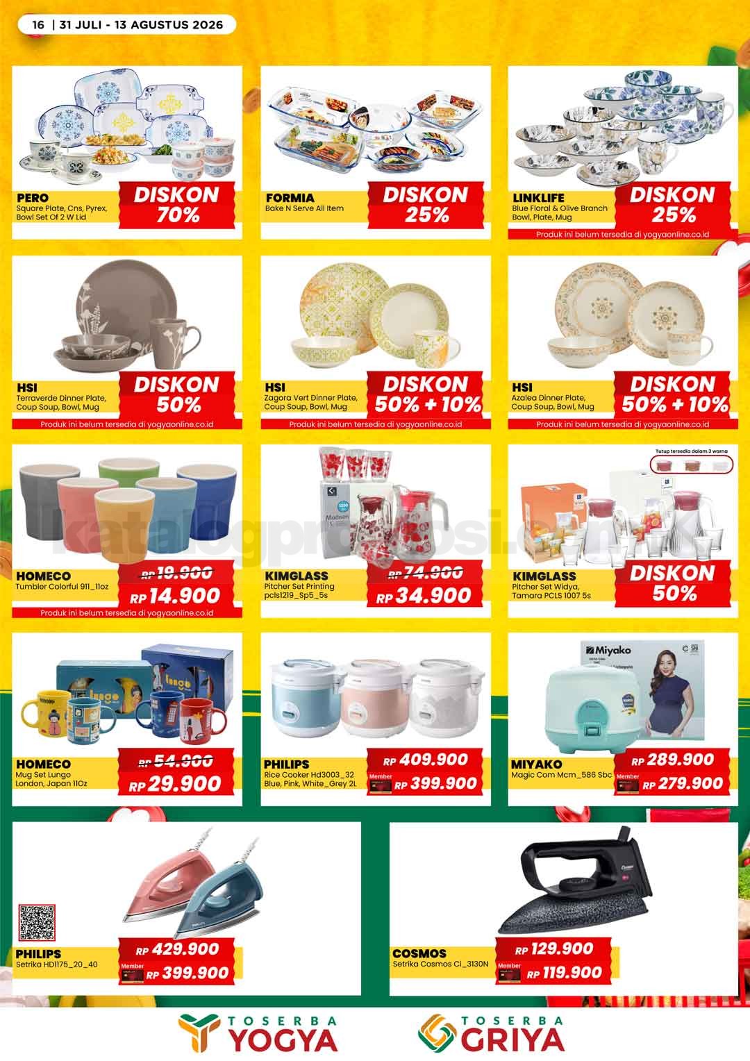 Katalog Promo Toserba Yogya Promo SERBA HEMAT 31 Juli - 13 Agustus 2026 Katalog Promo Toserba Yogya Promo SERBA HEMAT 31 Juli - 13 Agustus 2026 15