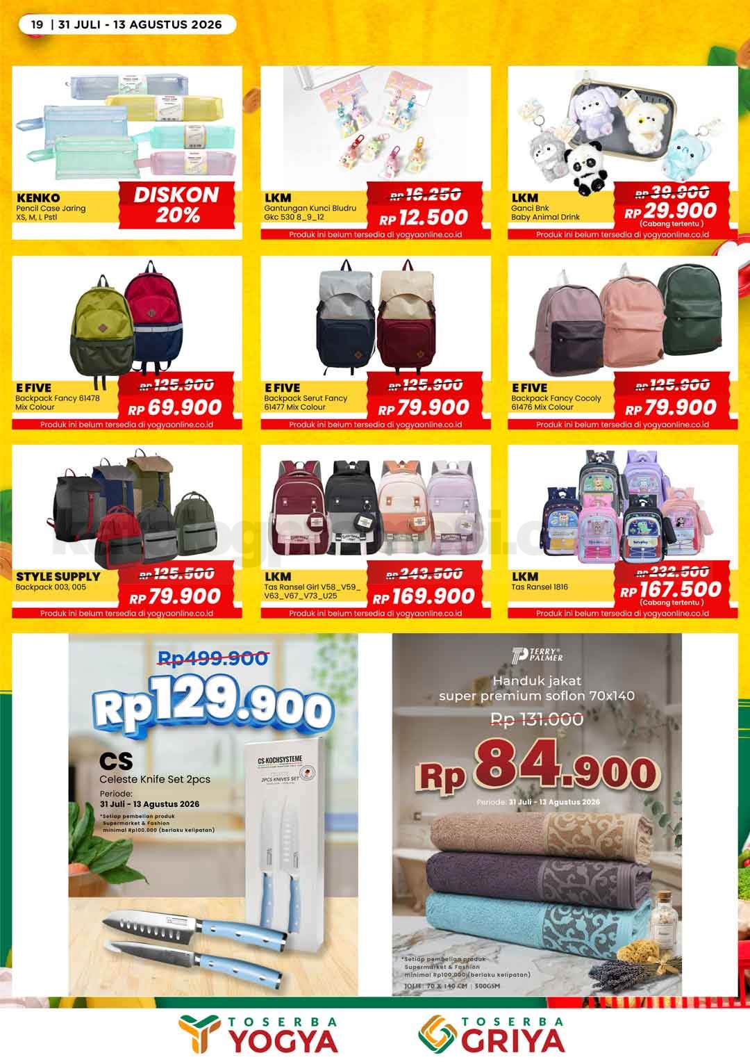 Katalog Promo Toserba Yogya Promo SERBA HEMAT 31 Juli - 13 Agustus 2026 Katalog Promo Toserba Yogya Promo SERBA HEMAT 31 Juli - 13 Agustus 2026 18