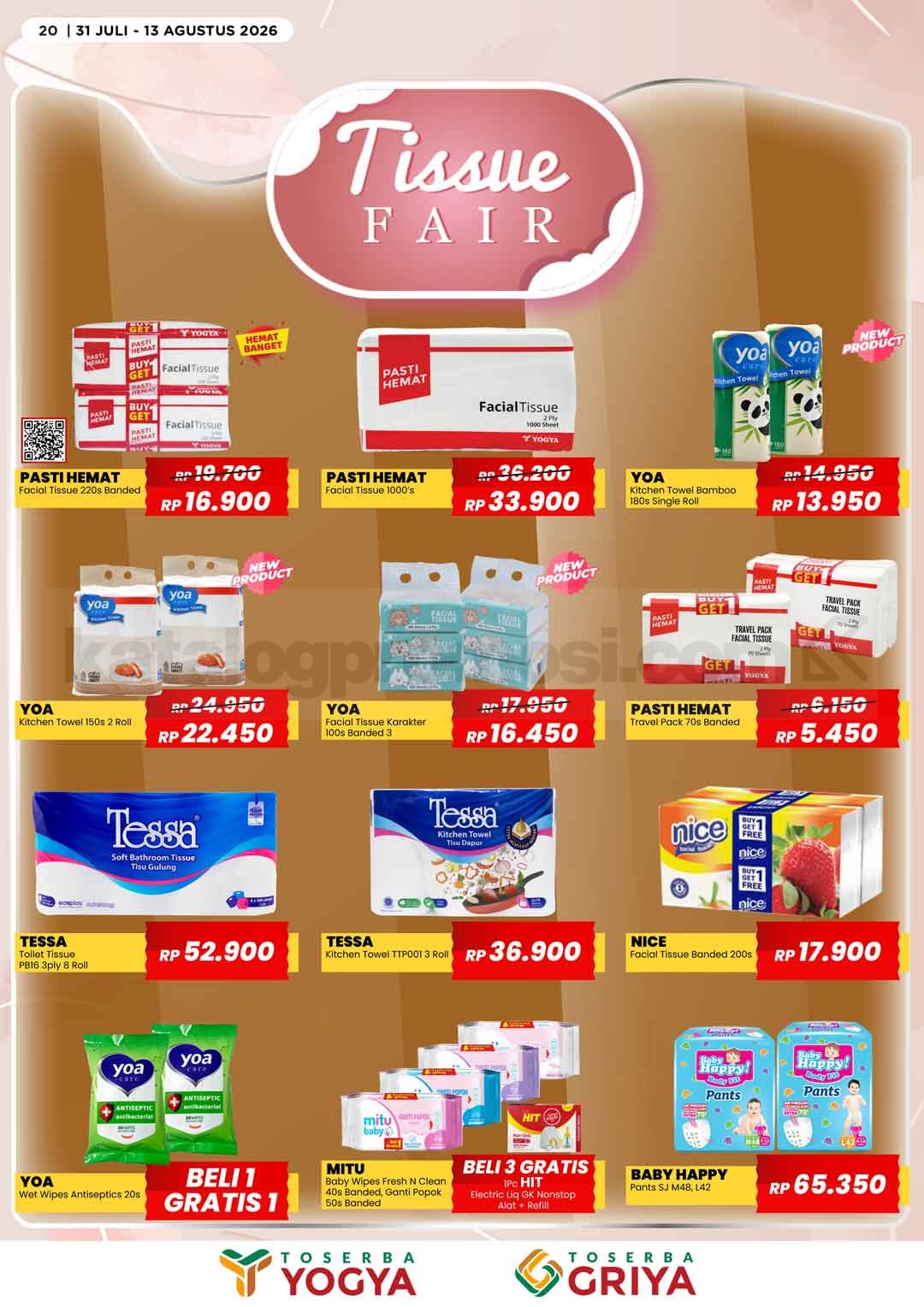 Katalog Promo Toserba Yogya Promo SERBA HEMAT 31 Juli - 13 Agustus 2026 Katalog Promo Toserba Yogya Promo SERBA HEMAT 31 Juli - 13 Agustus 2026 19