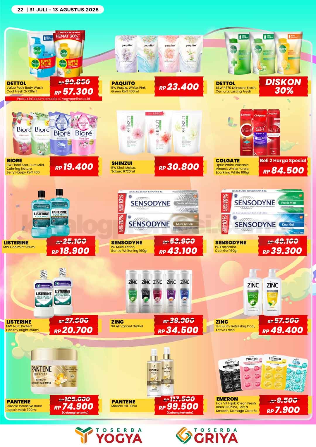 Katalog Promo Toserba Yogya Promo SERBA HEMAT 31 Juli - 13 Agustus 2026 Katalog Promo Toserba Yogya Promo SERBA HEMAT 31 Juli - 13 Agustus 2026 21