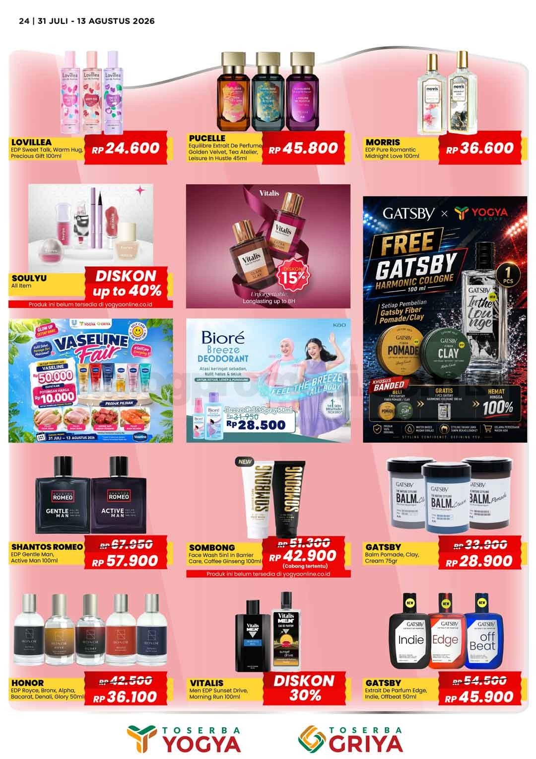 Katalog Promo Toserba Yogya Promo SERBA HEMAT 31 Juli - 13 Agustus 2026 Katalog Promo Toserba Yogya Promo SERBA HEMAT 31 Juli - 13 Agustus 2026 23