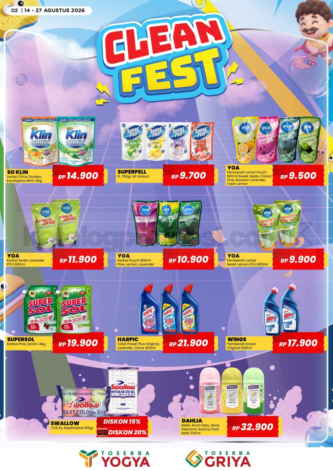 Katalog Promo Toserba Yogya Promo SERBA HEMAT 14-27 Agustus 2026
