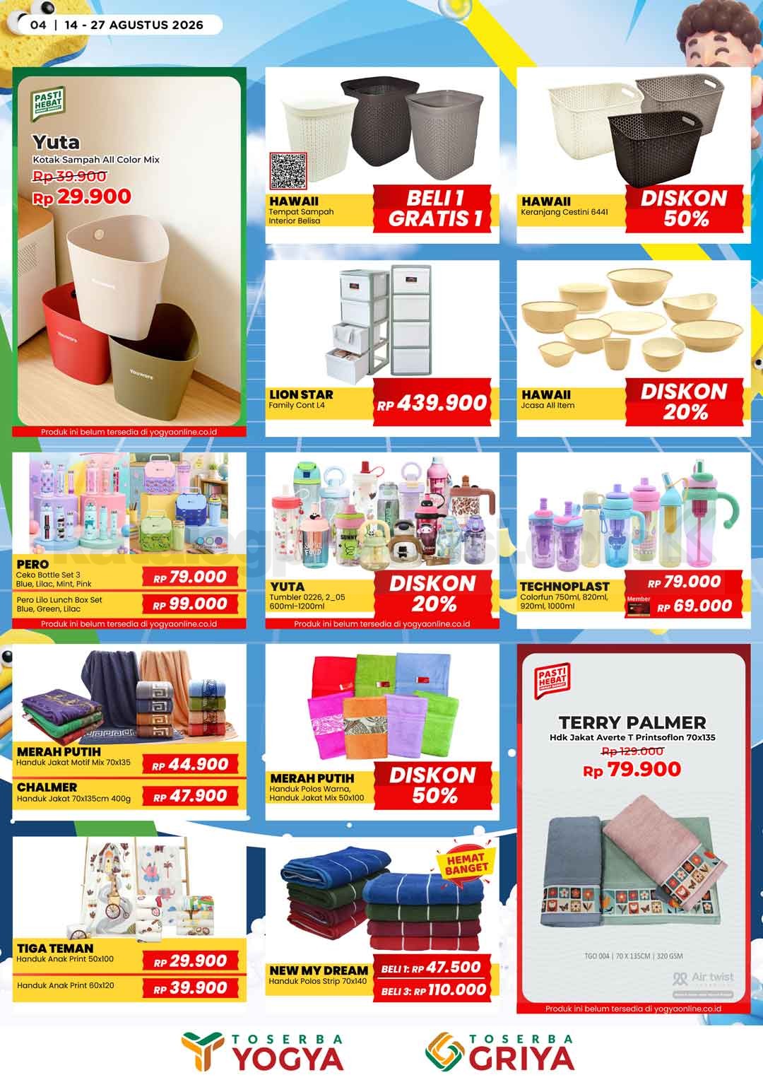 Katalog Promo Toserba Yogya Promo SERBA HEMAT 14-27 Agustus 2026