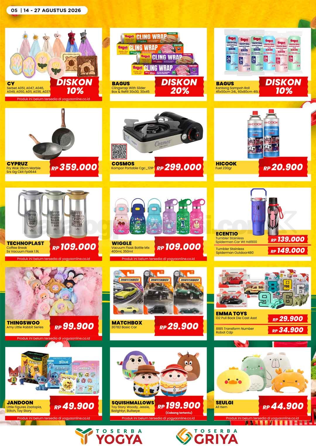 Katalog Promo Toserba Yogya Promo SERBA HEMAT 14-27 Agustus 2026