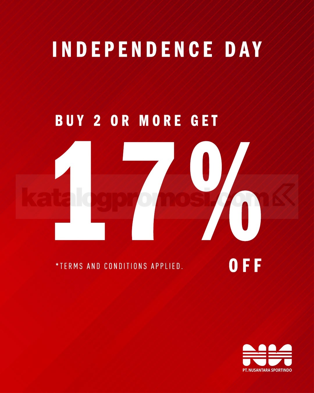 Promo Adidas Independence Day Diskon 17%