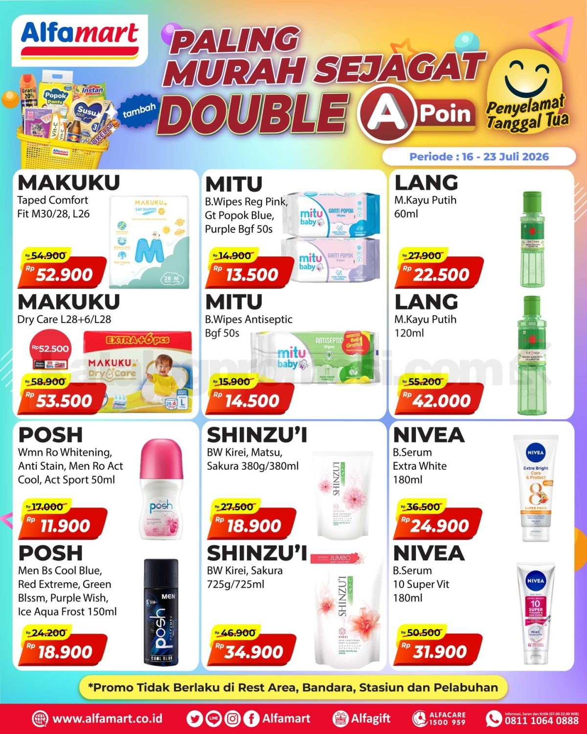 PROMO ALFAMART PALING MURAH SEJAGAT 16-23 Juli 2026