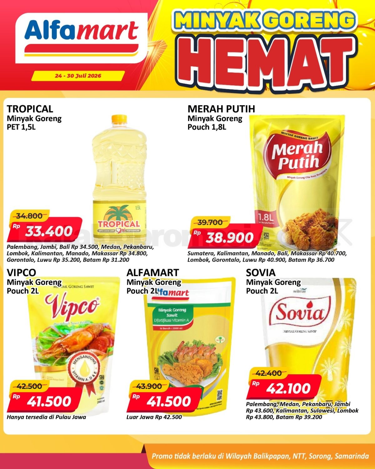 PROMO ALFAMART MINYAK GORENG MURAH 24-30 Juli 2026