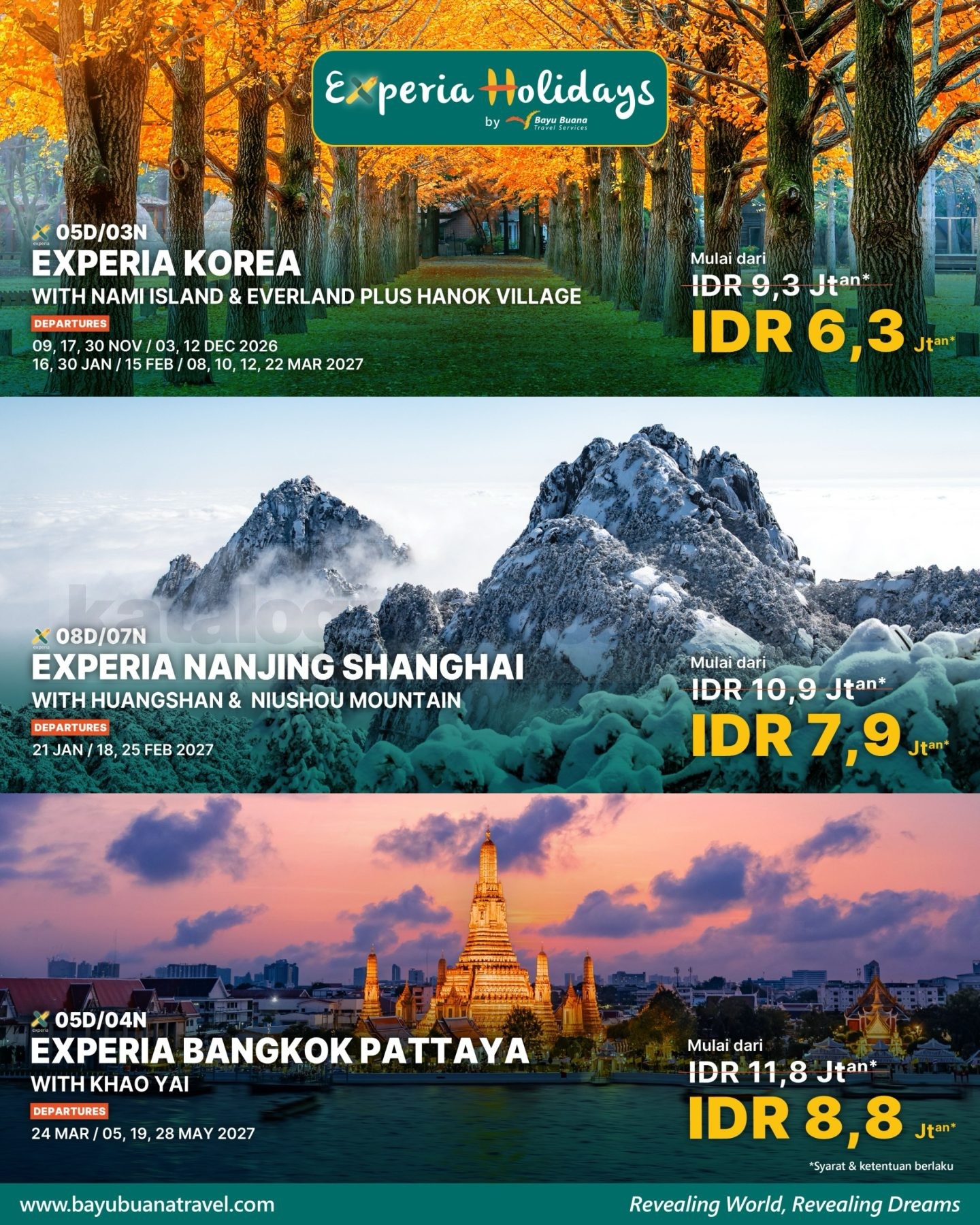 Bayu Buana Holiday on Sale Bali, Diskon Tour hingga Rp5 Juta Bayu Buana Holiday on Sale Bali, Diskon Tour hingga Rp5 Juta 1