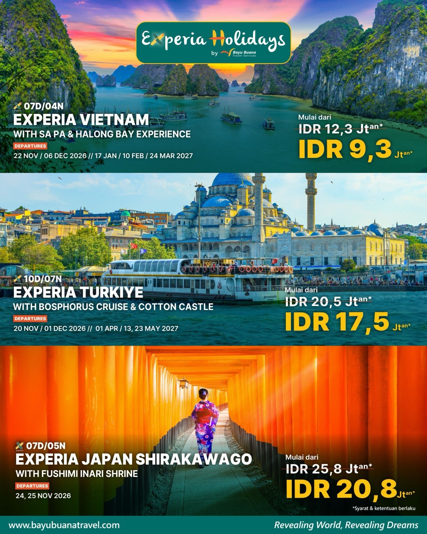 Bayu Buana Holiday on Sale Bali, Diskon Tour hingga Rp5 Juta Bayu Buana Holiday on Sale Bali, Diskon Tour hingga Rp5 Juta 2