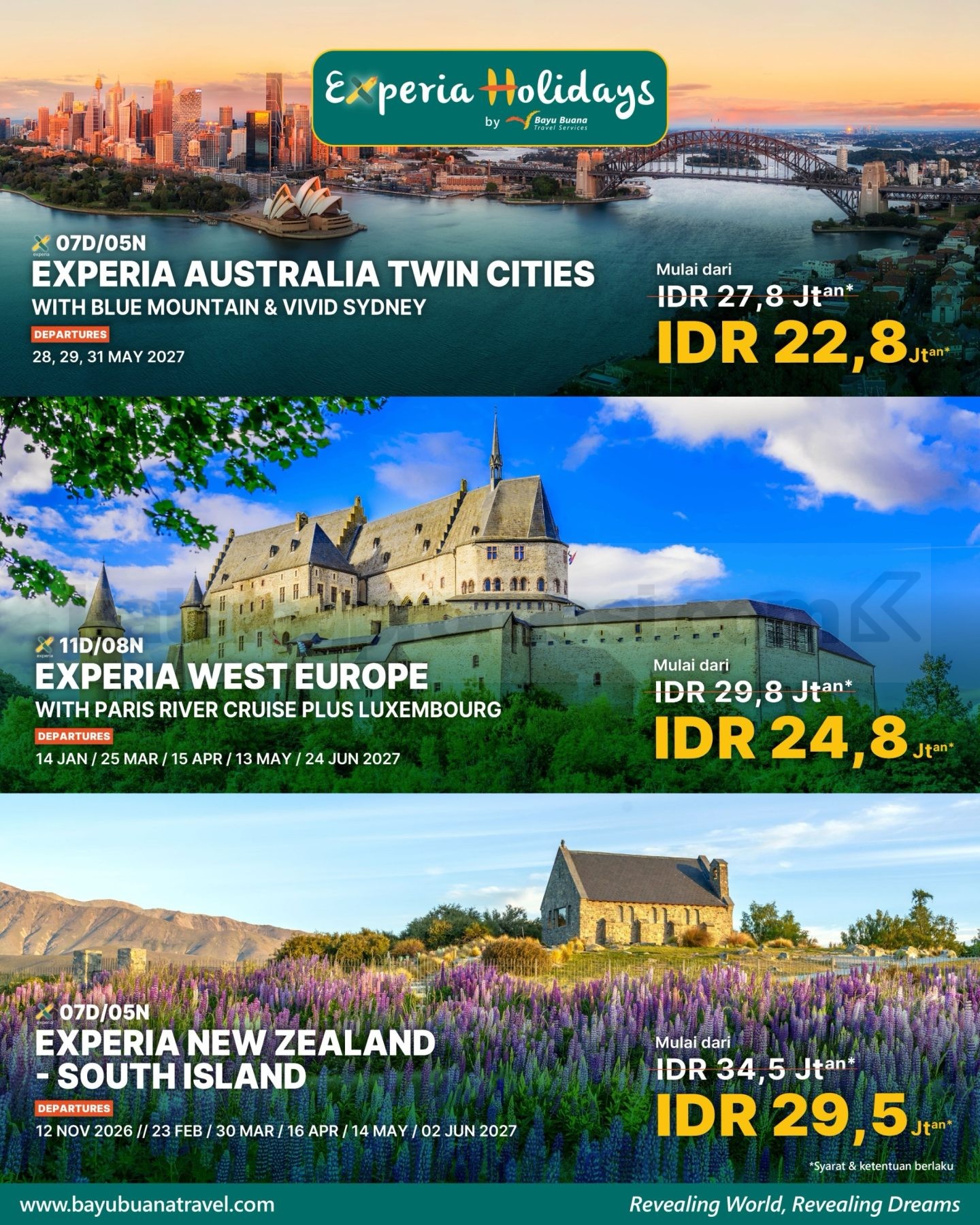 Bayu Buana Holiday on Sale Bali, Diskon Tour hingga Rp5 Juta Bayu Buana Holiday on Sale Bali, Diskon Tour hingga Rp5 Juta 3