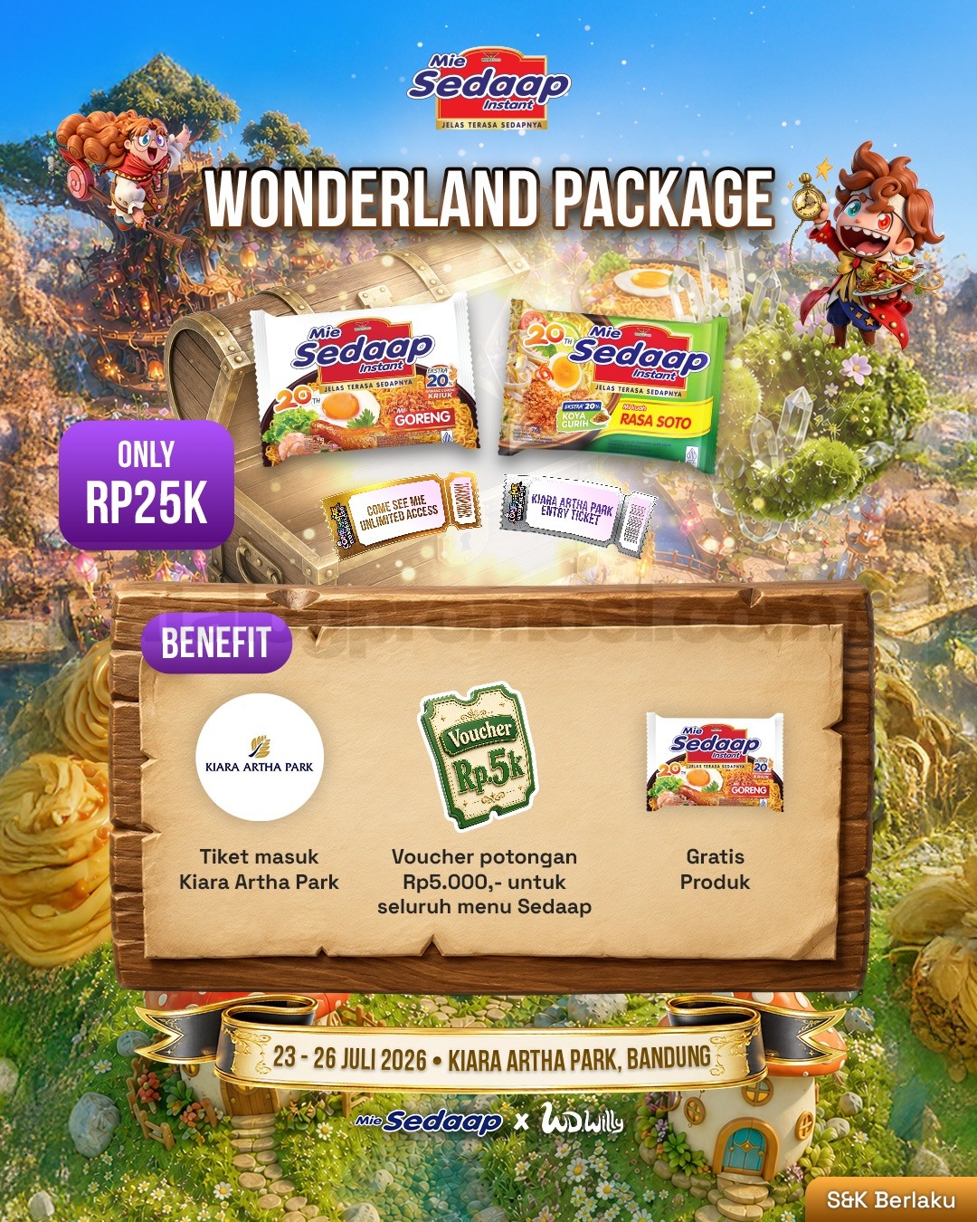 COME SEE MIE 2026 | The Ultimate World of Sedaap Wonderland COME SEE MIE 2026 | The Ultimate World of Sedaap Wonderland 1