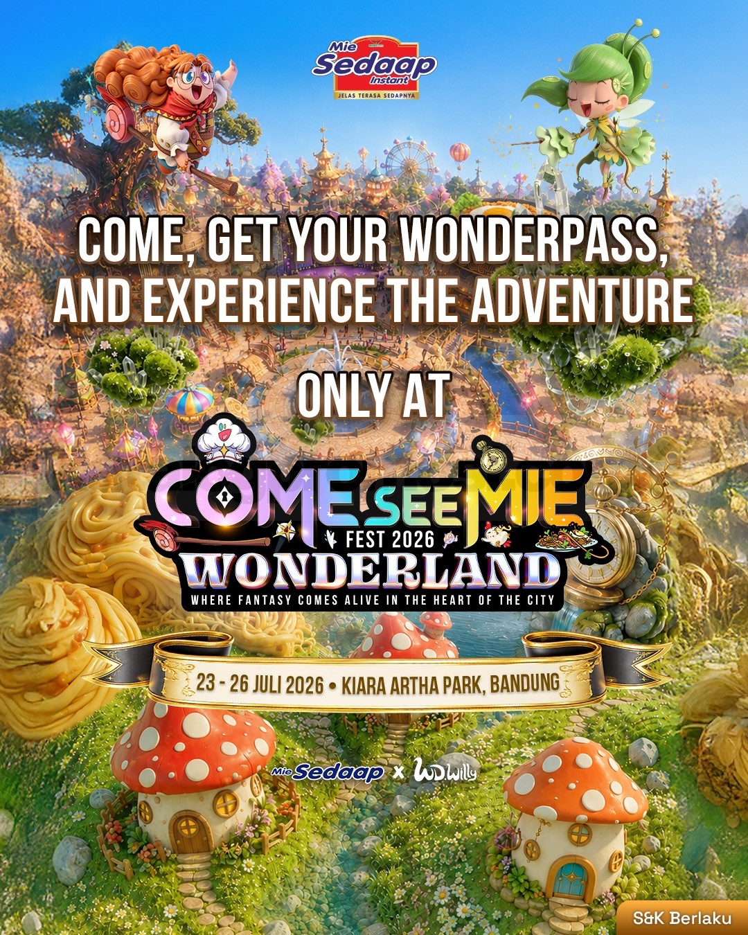 COME SEE MIE 2026 | The Ultimate World of Sedaap Wonderland COME SEE MIE 2026 | The Ultimate World of Sedaap Wonderland 2
