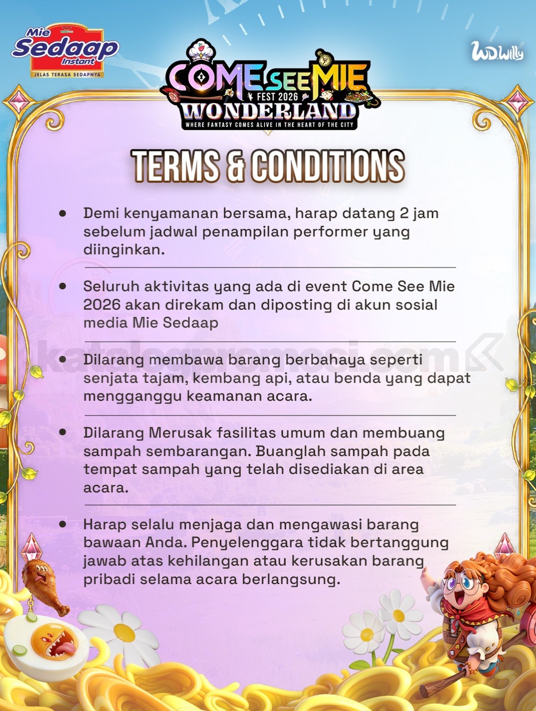 COME SEE MIE 2026 | The Ultimate World of Sedaap Wonderland COME SEE MIE 2026 | The Ultimate World of Sedaap Wonderland 17