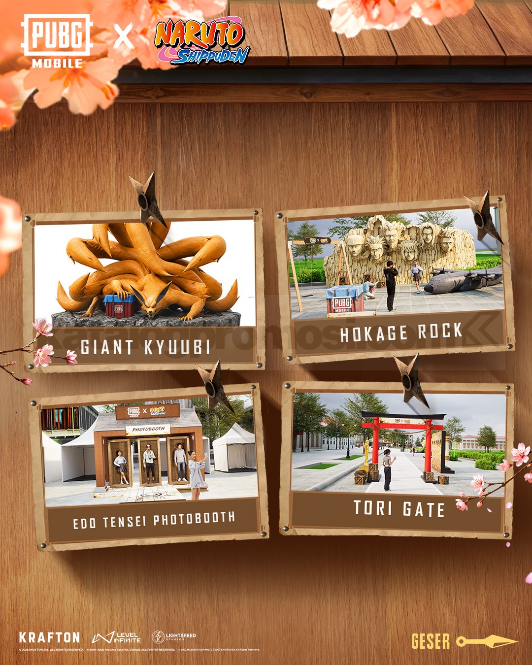 Hidden Leaf Festival PUBG MOBILE x Naruto Shippuden di Kota Tua Jakarta Hidden Leaf Festival PUBG MOBILE x Naruto Shippuden di Kota Tua Jakarta 6