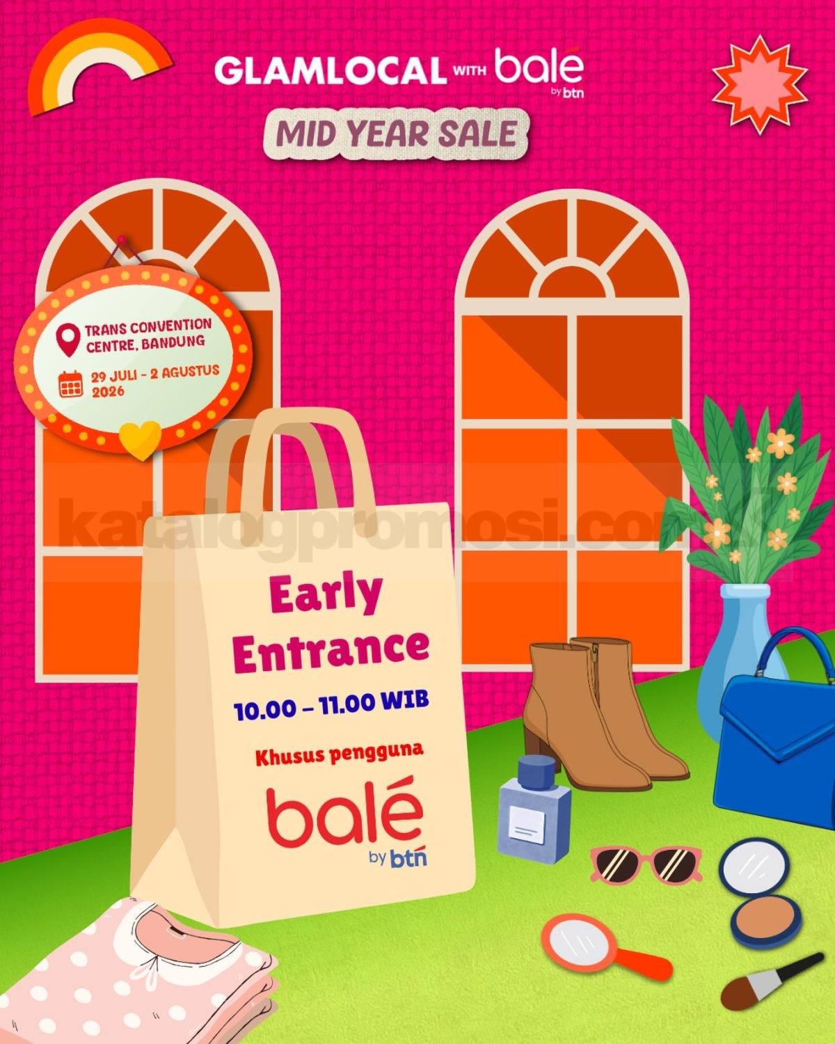 GLAMLOCAL Mid Year Sale 2026 di Bandung, Diskon hingga 70% GLAMLOCAL Mid Year Sale 2026 di Bandung, Diskon hingga 70% 1