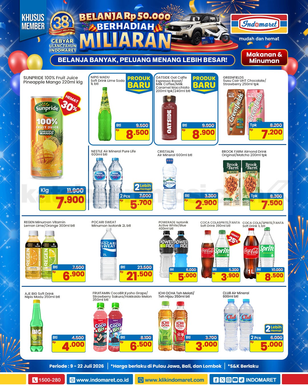 Promo Indomaret Katalog Terbaru 09-22 Juli 2026