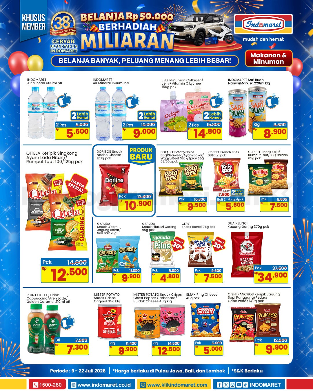 Promo Indomaret Katalog Terbaru 09-22 Juli 2026