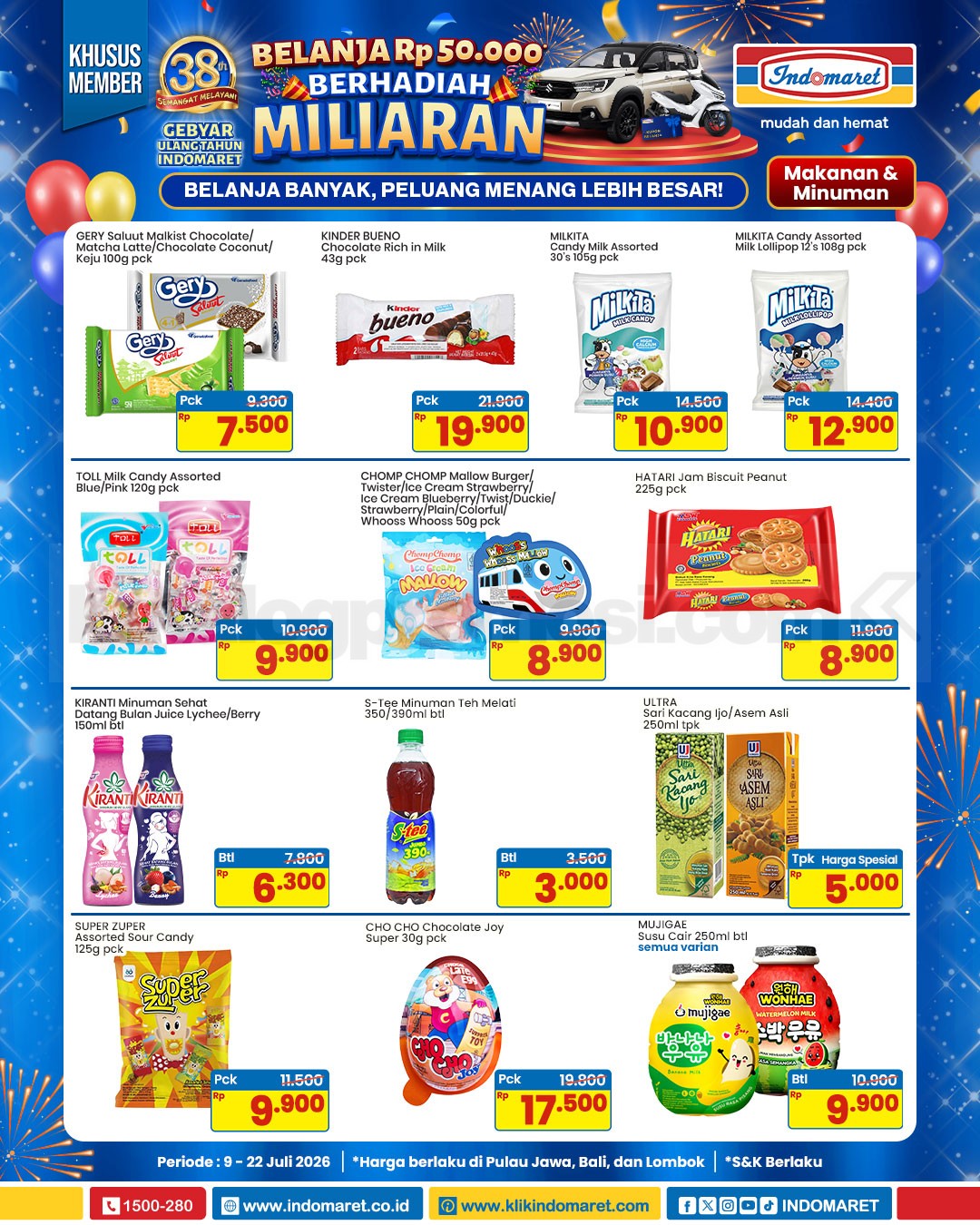 Promo Indomaret Katalog Terbaru 09-22 Juli 2026