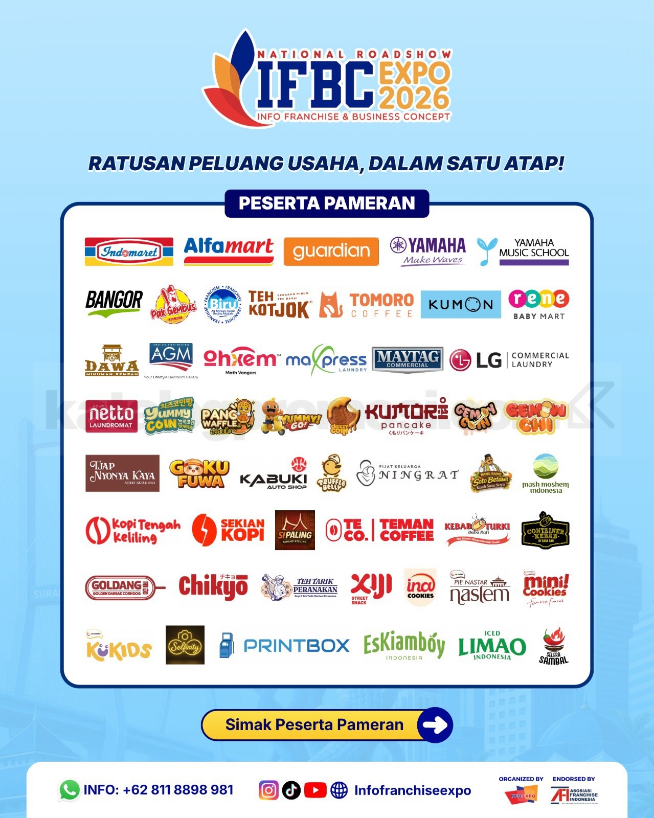 Info Franchise & Business Concept (IFBC) Expo 2026 SURABAYA