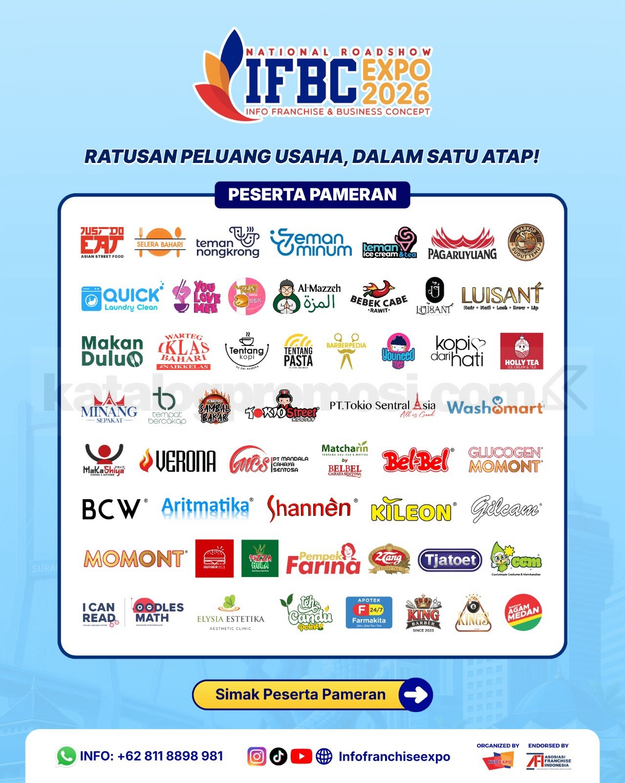 Info Franchise & Business Concept (IFBC) Expo 2026 SURABAYA