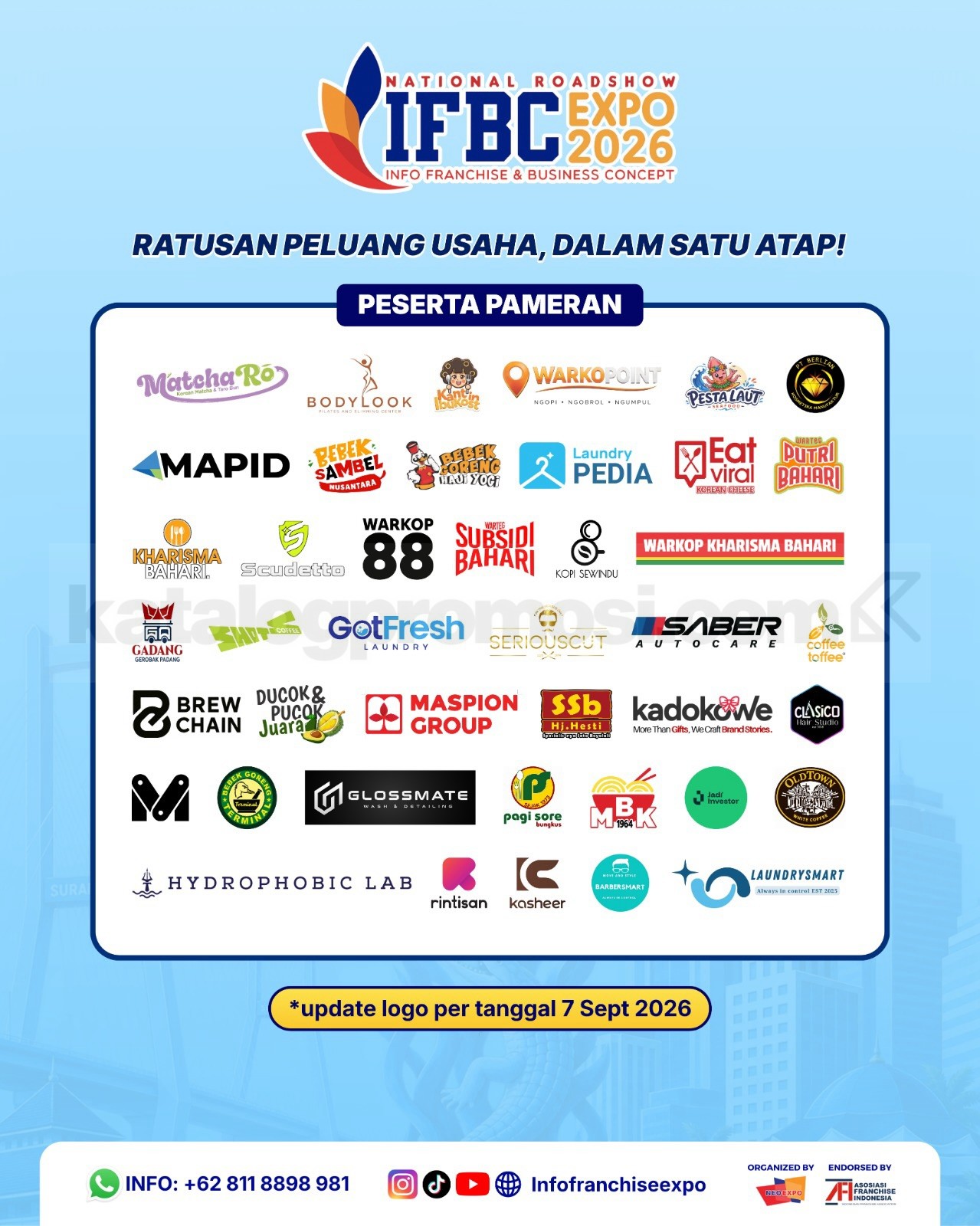 Info Franchise & Business Concept (IFBC) Expo 2026 SURABAYA
