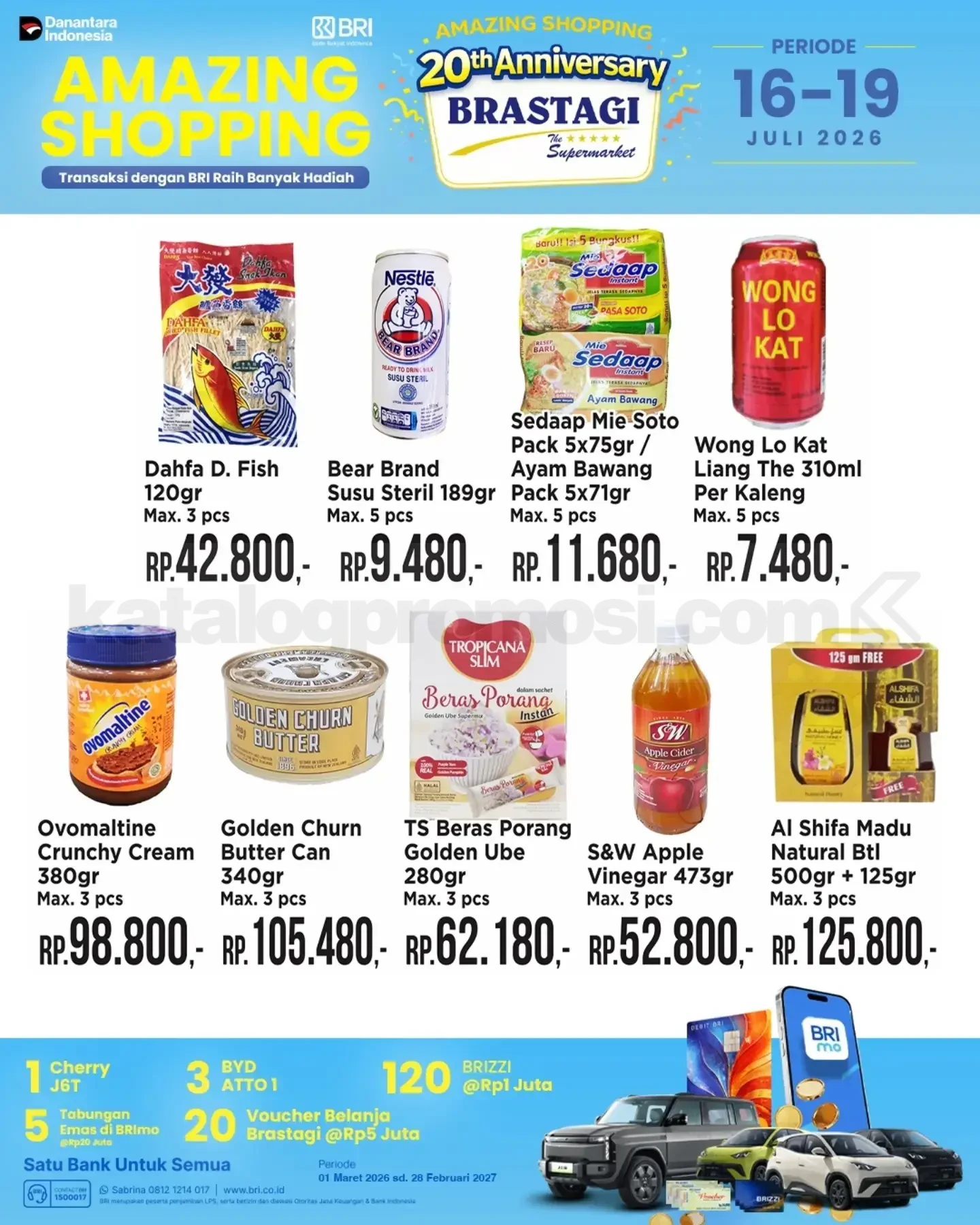 Promo JSM BRASTAGI SUPERMARKET Katalog Weekend 16-19 Juli 2026 Promo JSM BRASTAGI SUPERMARKET Katalog Weekend 16-19 Juli 2026 2