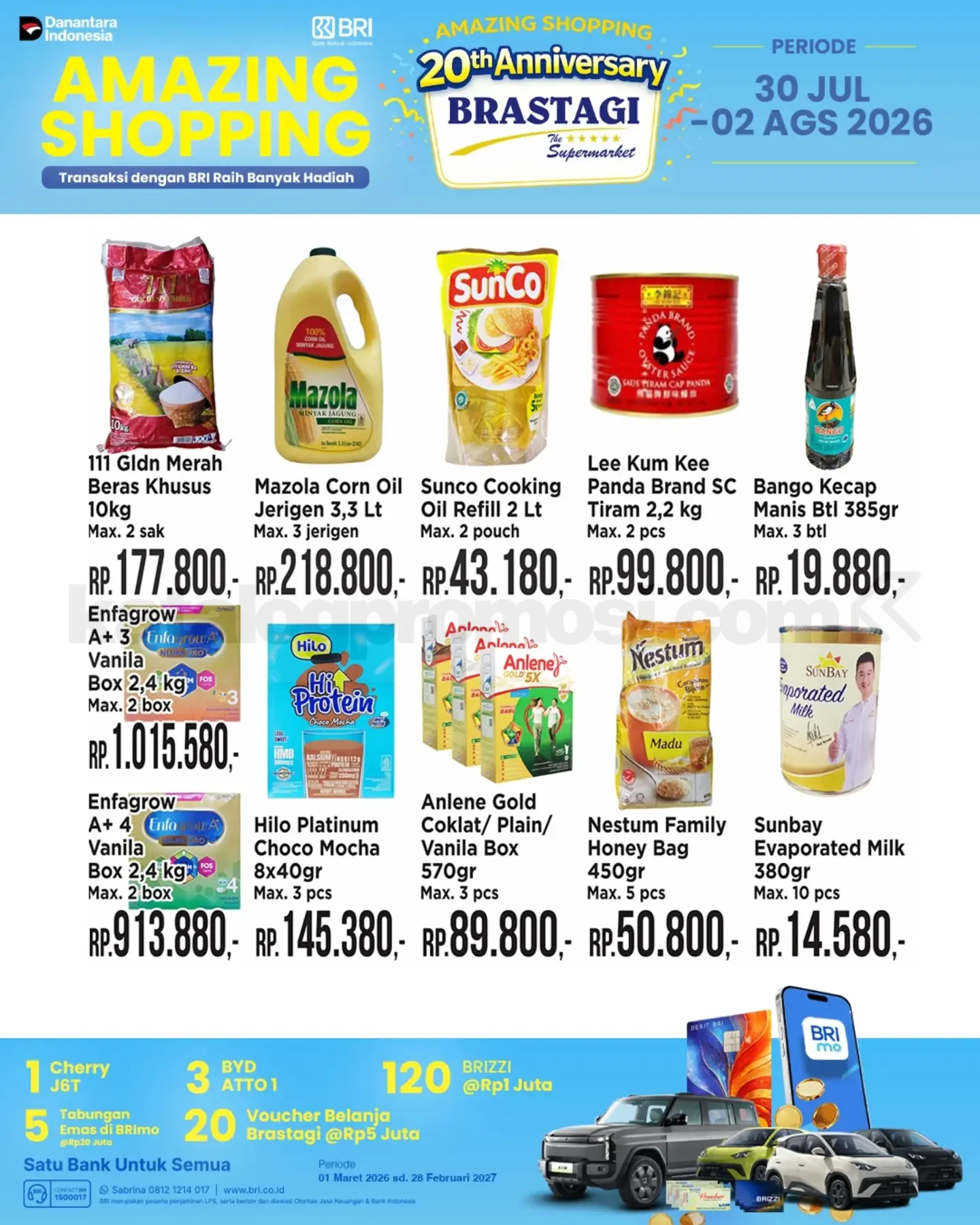 Promo JSM BRASTAGI SUPERMARKET Katalog Weekend 30 Juli - 02 Agustus 2026 Promo JSM BRASTAGI SUPERMARKET Katalog Weekend 30 Juli - 02 Agustus 2026 2