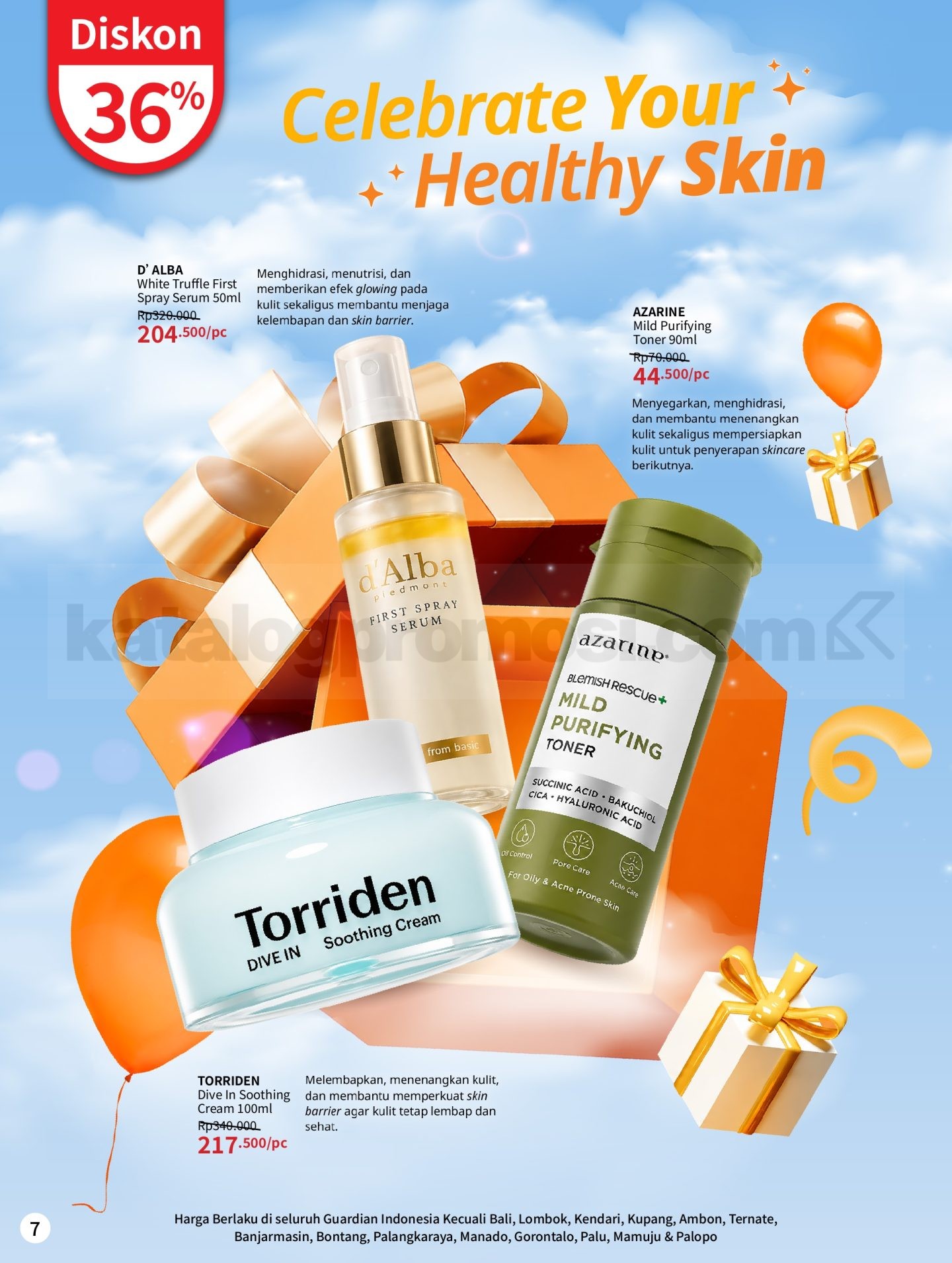Promo Katalog GUARDIAN Periode 20 Agustus - 23 September 2026 Promo Katalog GUARDIAN Periode 20 Agustus - 23 September 2026 7