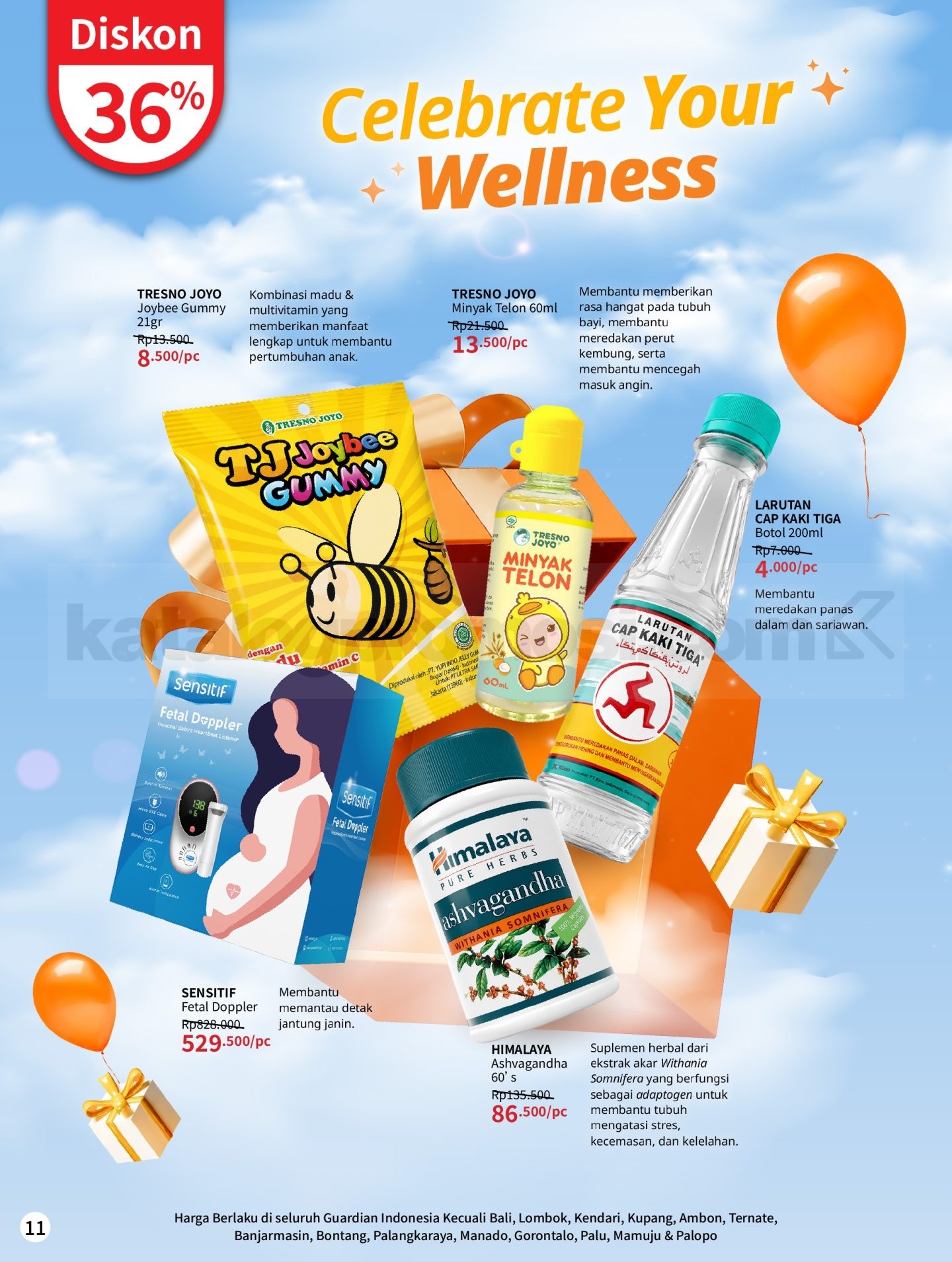 Promo Katalog GUARDIAN Periode 20 Agustus - 23 September 2026 Promo Katalog GUARDIAN Periode 20 Agustus - 23 September 2026 11