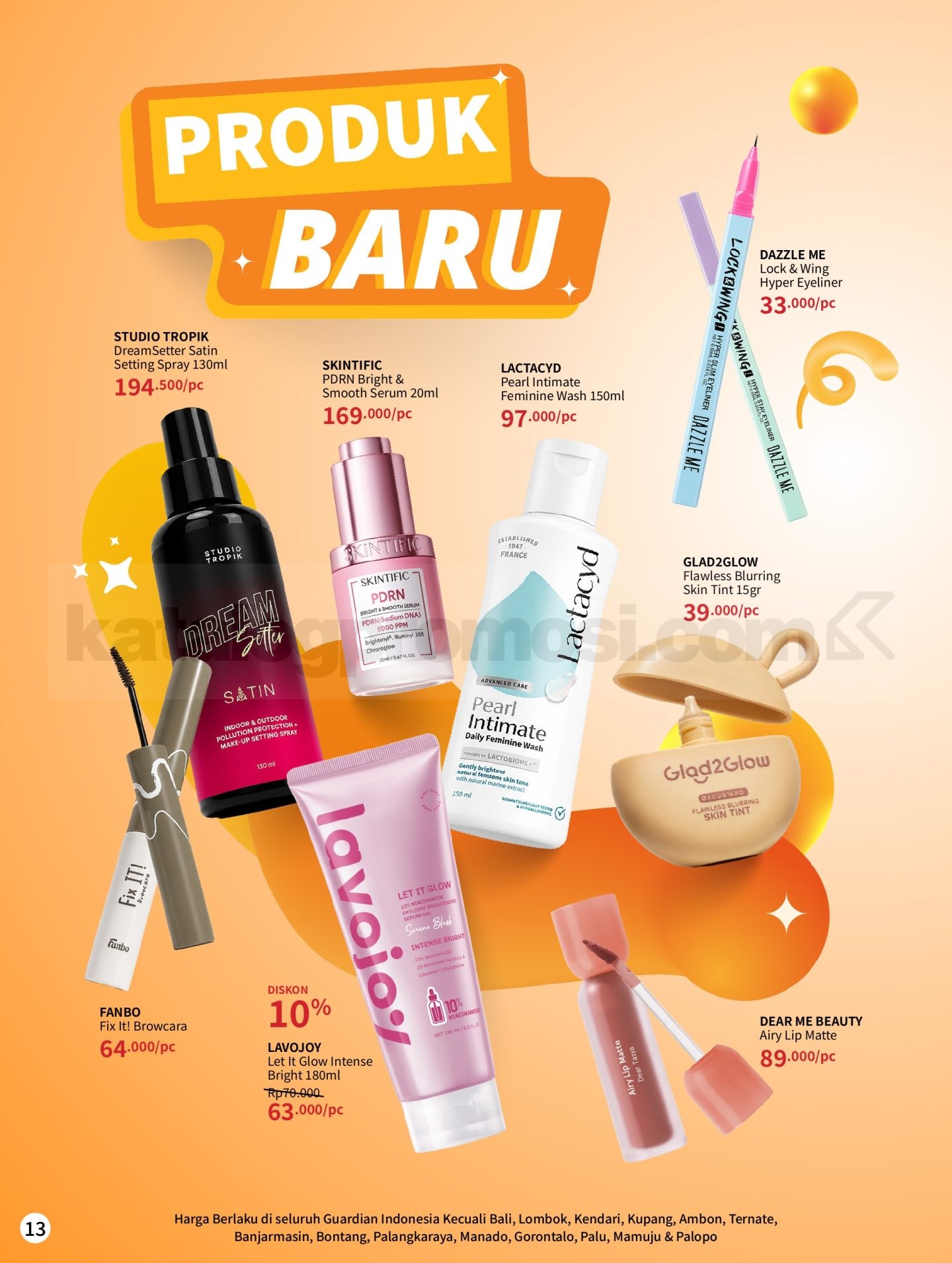 Promo Katalog GUARDIAN Periode 20 Agustus - 23 September 2026 Promo Katalog GUARDIAN Periode 20 Agustus - 23 September 2026 13