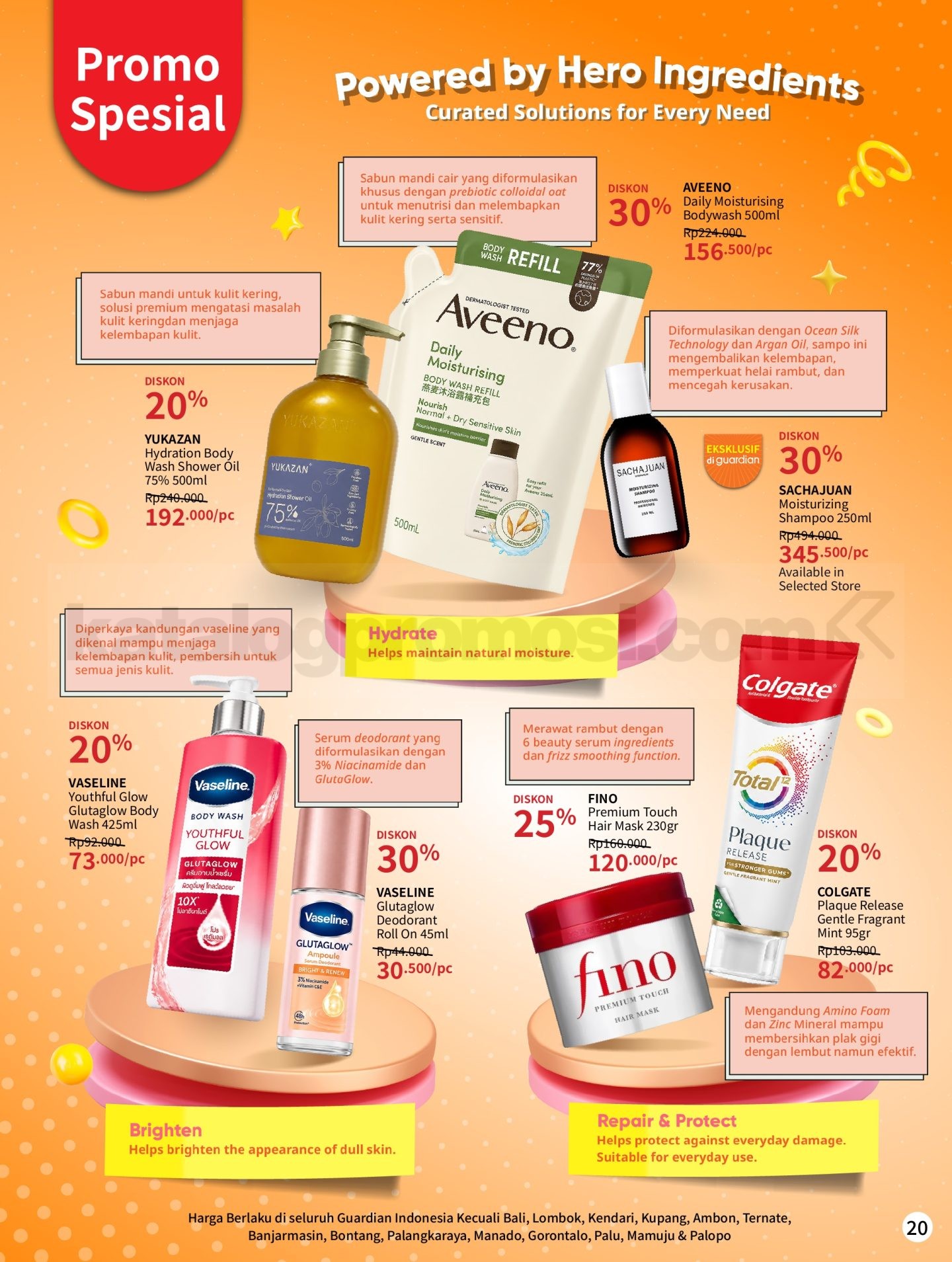 Promo Katalog GUARDIAN Periode 20 Agustus - 23 September 2026 Promo Katalog GUARDIAN Periode 20 Agustus - 23 September 2026 20