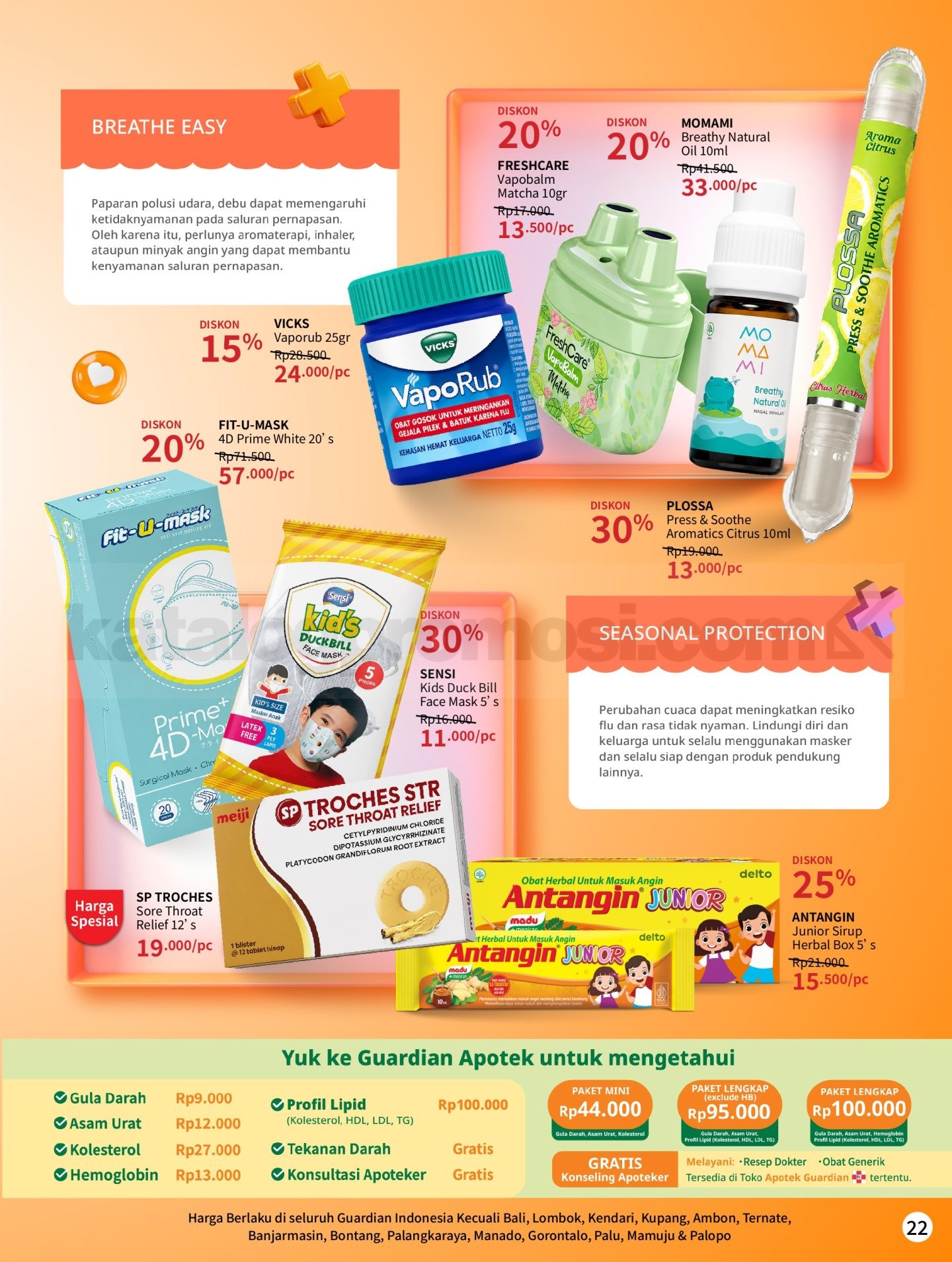 Promo Katalog GUARDIAN Periode 20 Agustus - 23 September 2026 Promo Katalog GUARDIAN Periode 20 Agustus - 23 September 2026 22