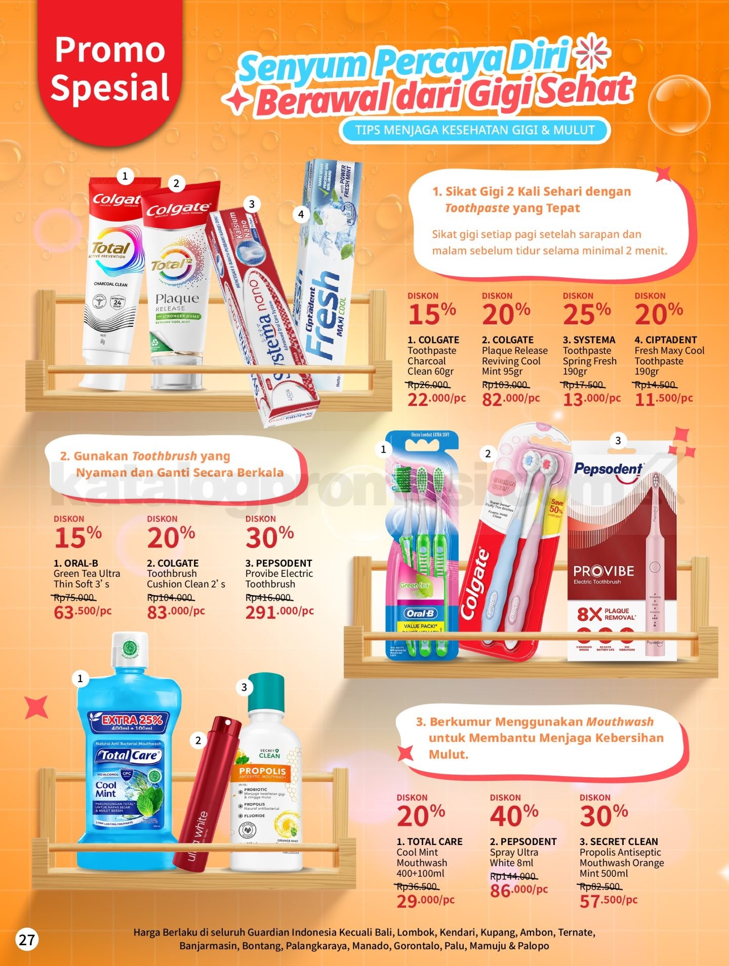 Promo Katalog GUARDIAN Periode 20 Agustus - 23 September 2026 Promo Katalog GUARDIAN Periode 20 Agustus - 23 September 2026 27
