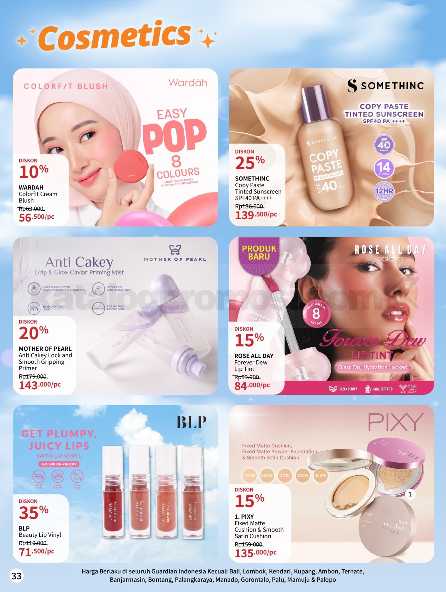 Promo Katalog GUARDIAN Periode 20 Agustus - 23 September 2026 Promo Katalog GUARDIAN Periode 20 Agustus - 23 September 2026 33