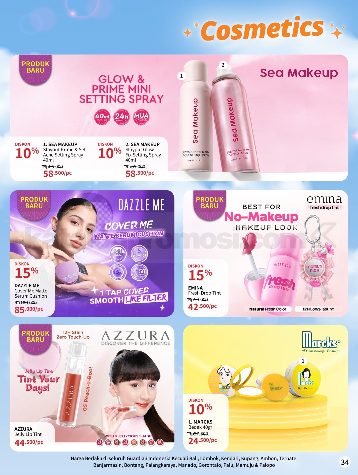 Promo Katalog GUARDIAN Periode 20 Agustus - 23 September 2026 Promo Katalog GUARDIAN Periode 20 Agustus - 23 September 2026 34