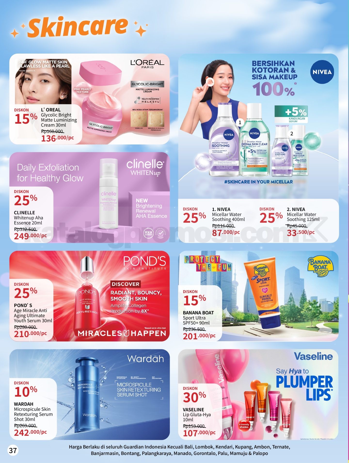 Promo Katalog GUARDIAN Periode 20 Agustus - 23 September 2026 Promo Katalog GUARDIAN Periode 20 Agustus - 23 September 2026 37