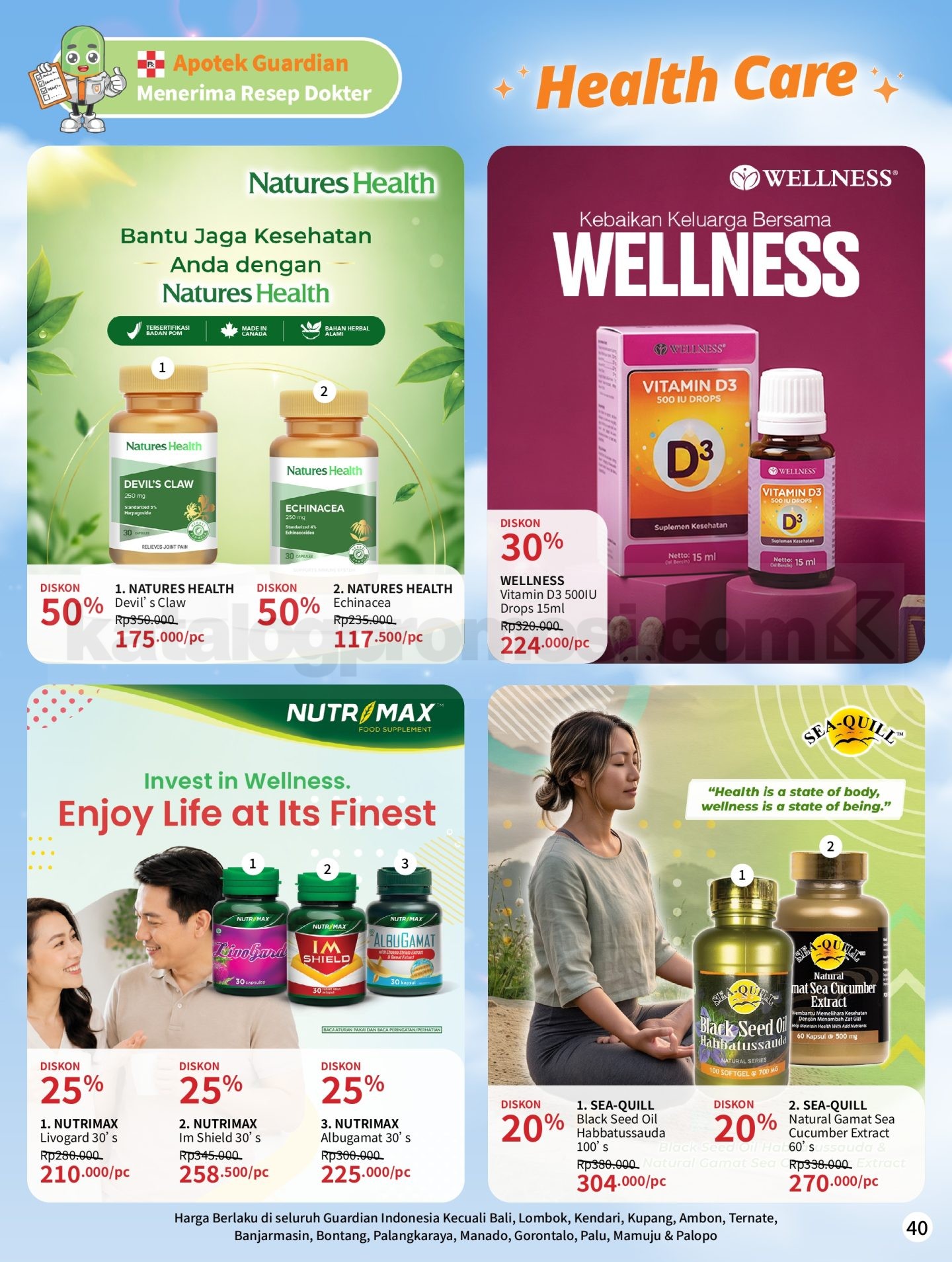 Promo Katalog GUARDIAN Periode 20 Agustus - 23 September 2026 Promo Katalog GUARDIAN Periode 20 Agustus - 23 September 2026 40