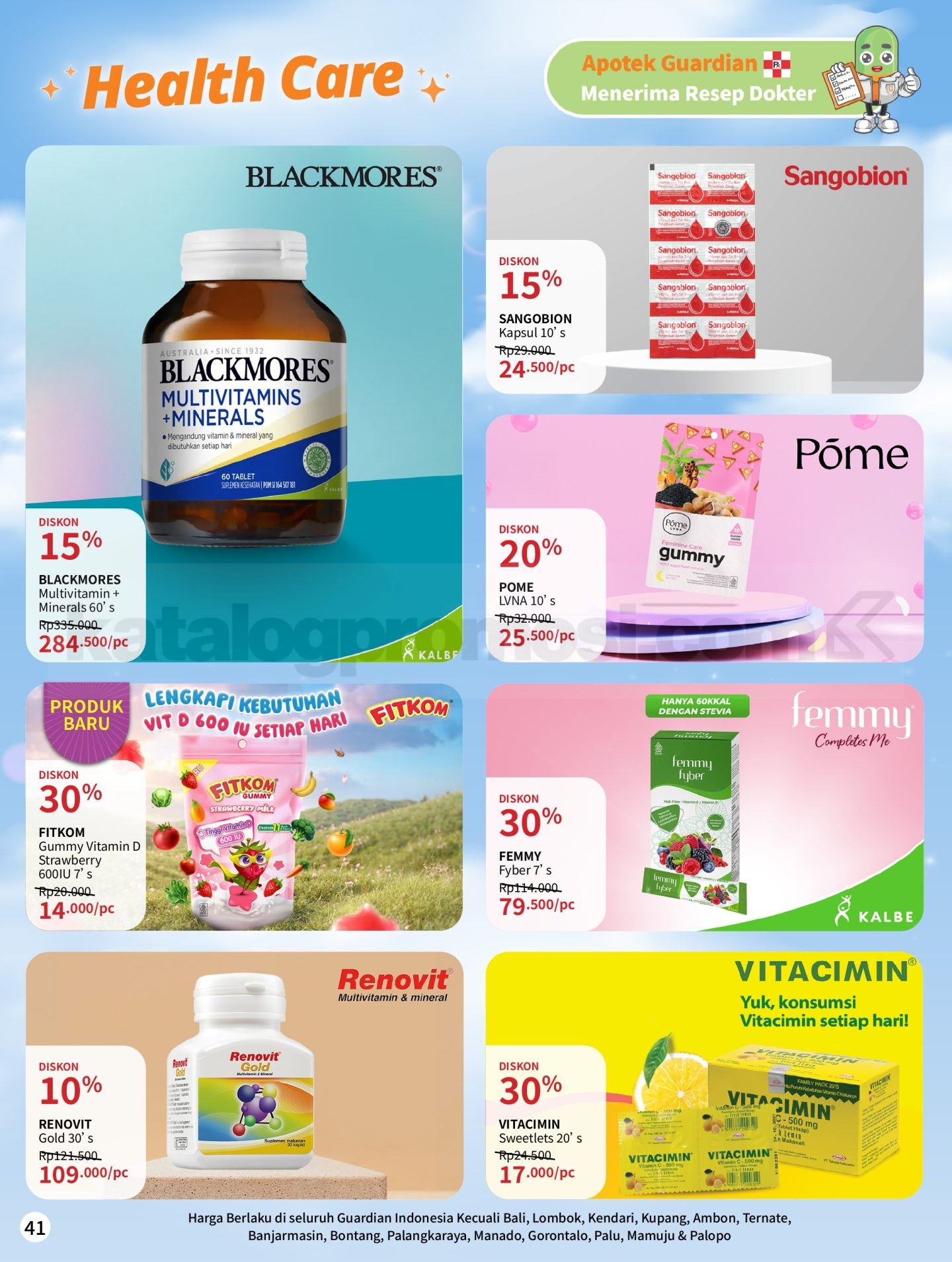 Promo Katalog GUARDIAN Periode 20 Agustus - 23 September 2026 Promo Katalog GUARDIAN Periode 20 Agustus - 23 September 2026 41