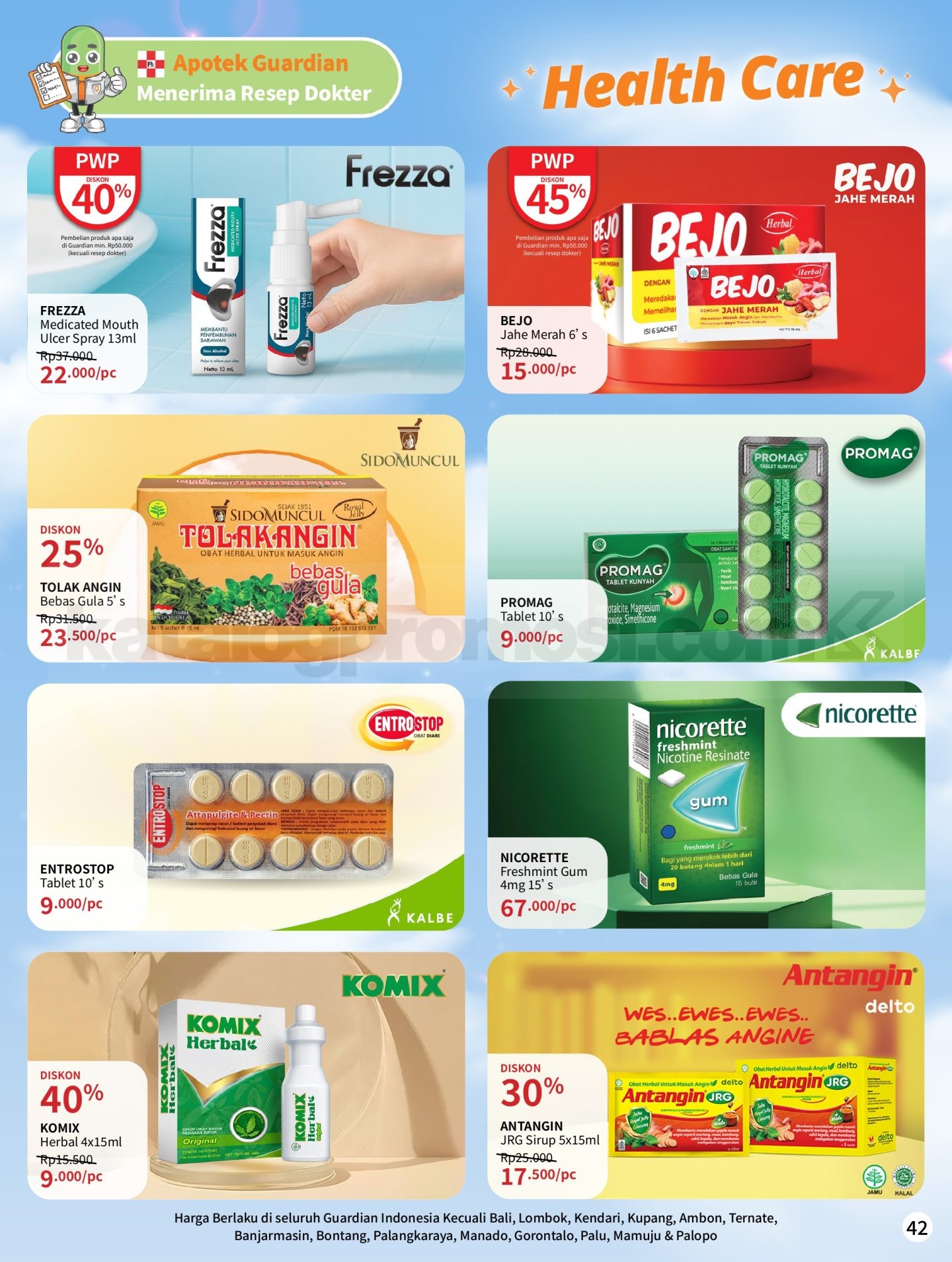 Promo Katalog GUARDIAN Periode 20 Agustus - 23 September 2026 Promo Katalog GUARDIAN Periode 20 Agustus - 23 September 2026 42