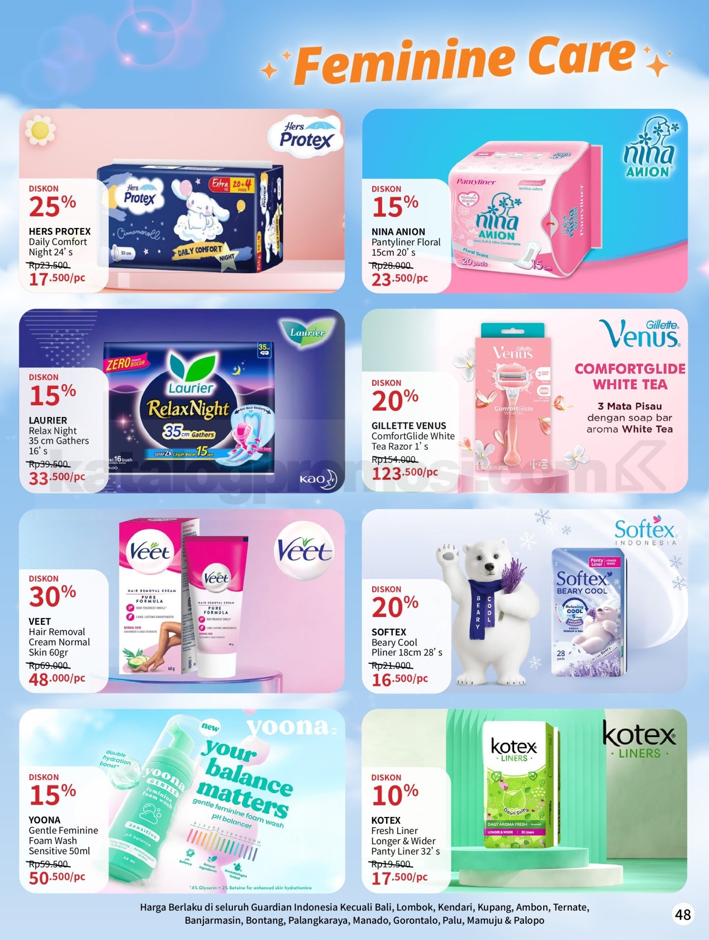 Promo Katalog GUARDIAN Periode 20 Agustus - 23 September 2026 Promo Katalog GUARDIAN Periode 20 Agustus - 23 September 2026 48